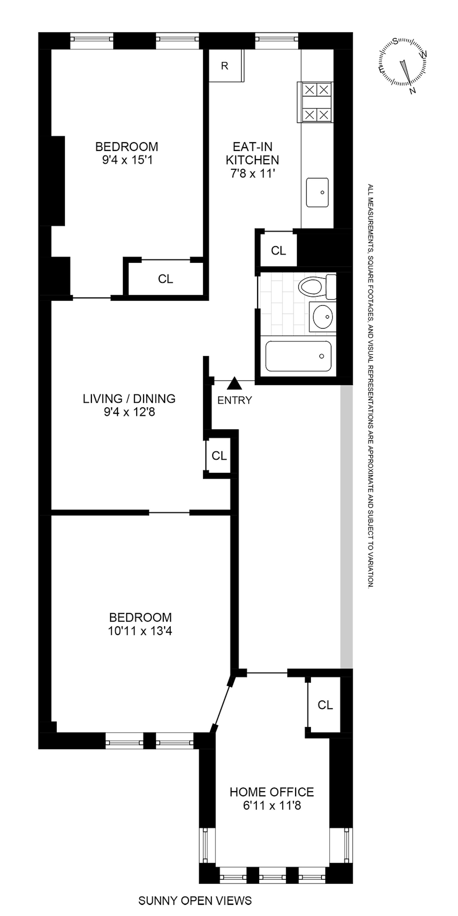 Floorplan for 604 Lincoln Place, 2