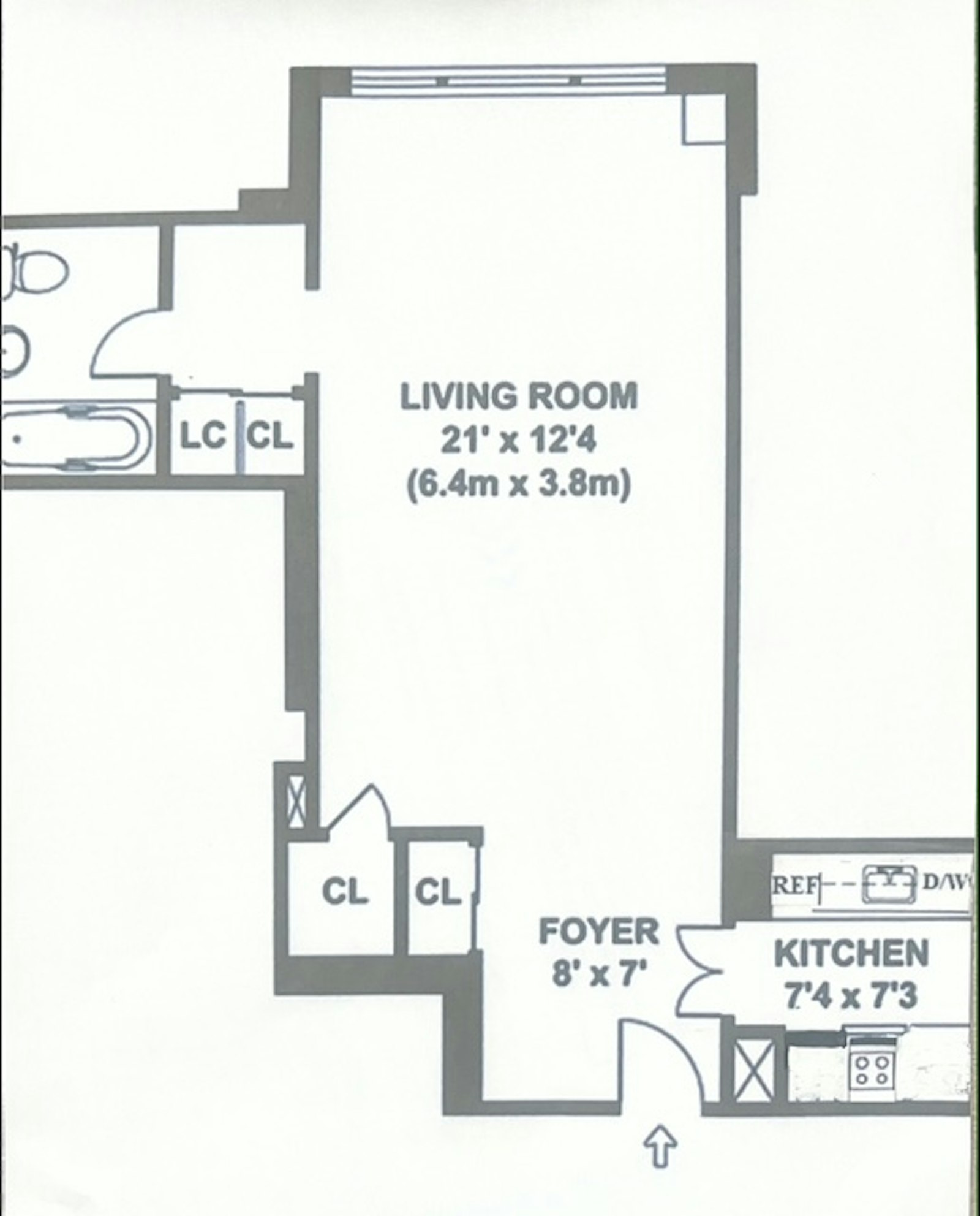 Floorplan for 305 East 40th Street, 10Z