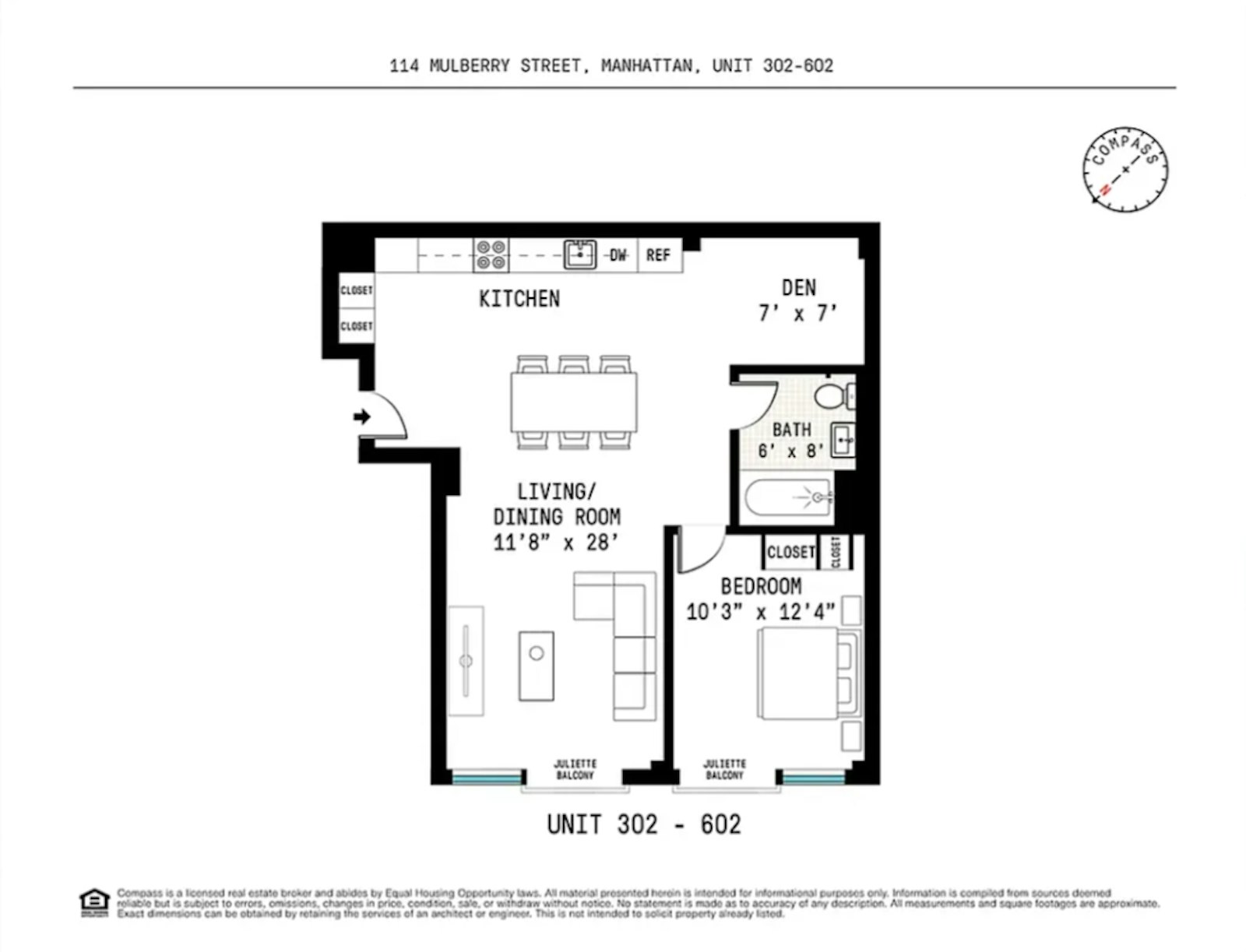 Floorplan for 114 Mulberry Street