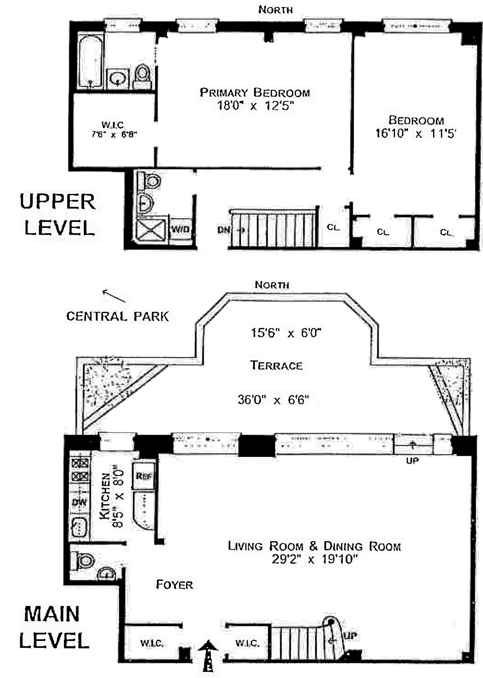 Floorplan for 1025 Fifth Avenue, 11C/N