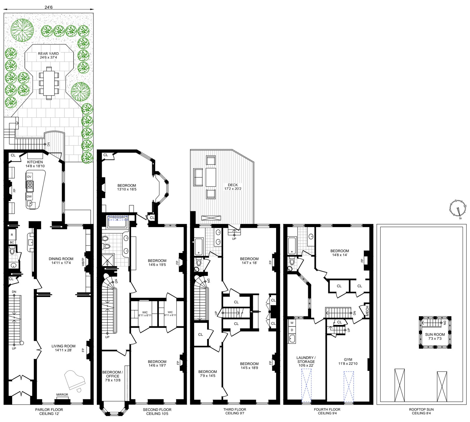 Floorplan for 38 Grace Court, 2