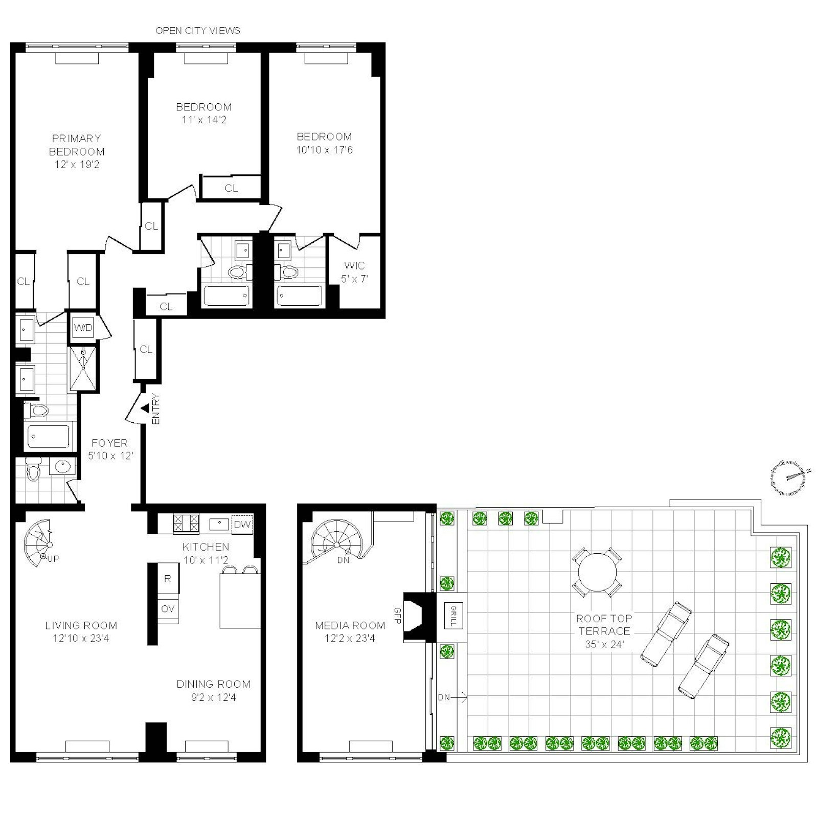 Floorplan for 1474 Third Avenue, PHS