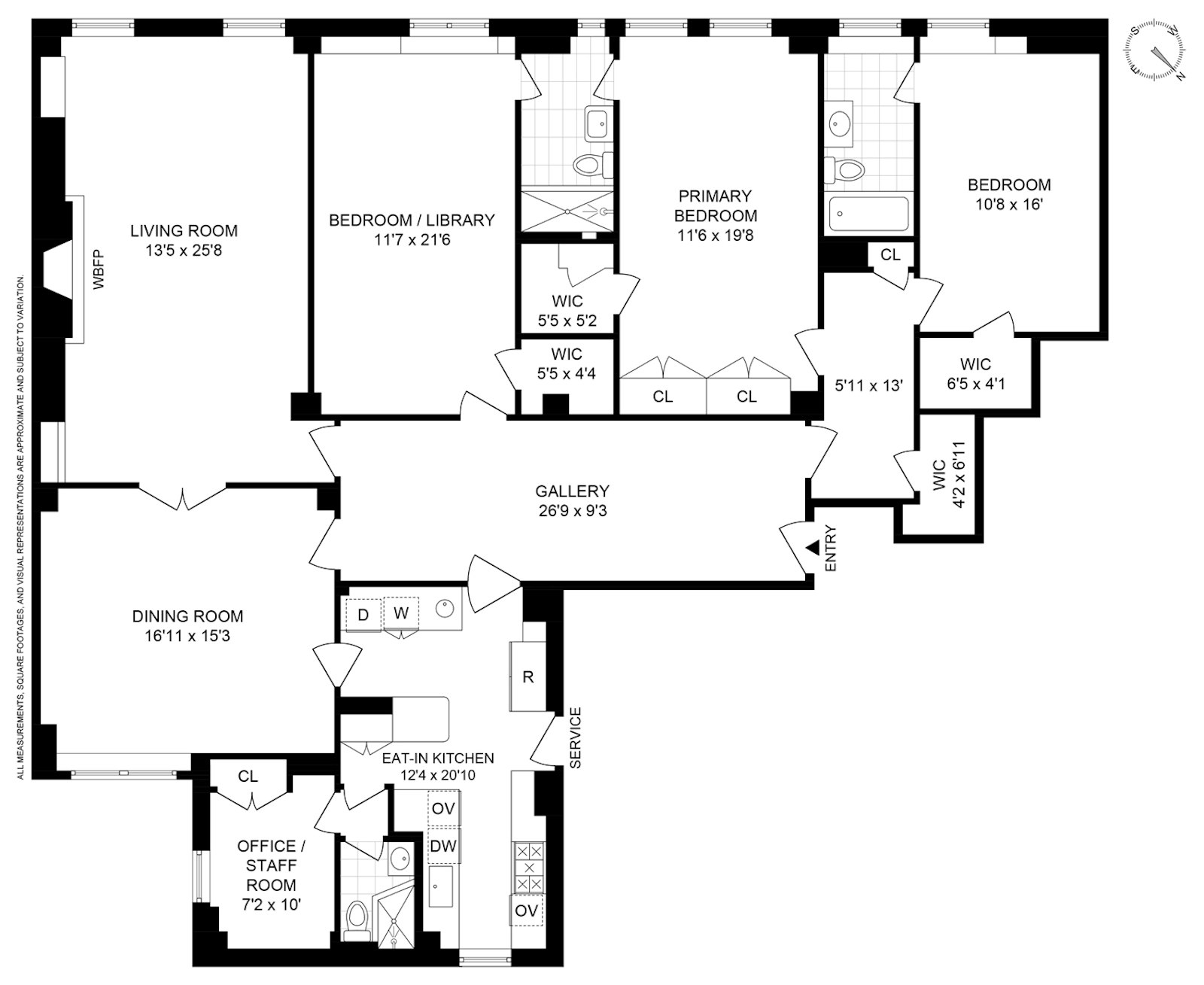 Floorplan for 485 Park Avenue