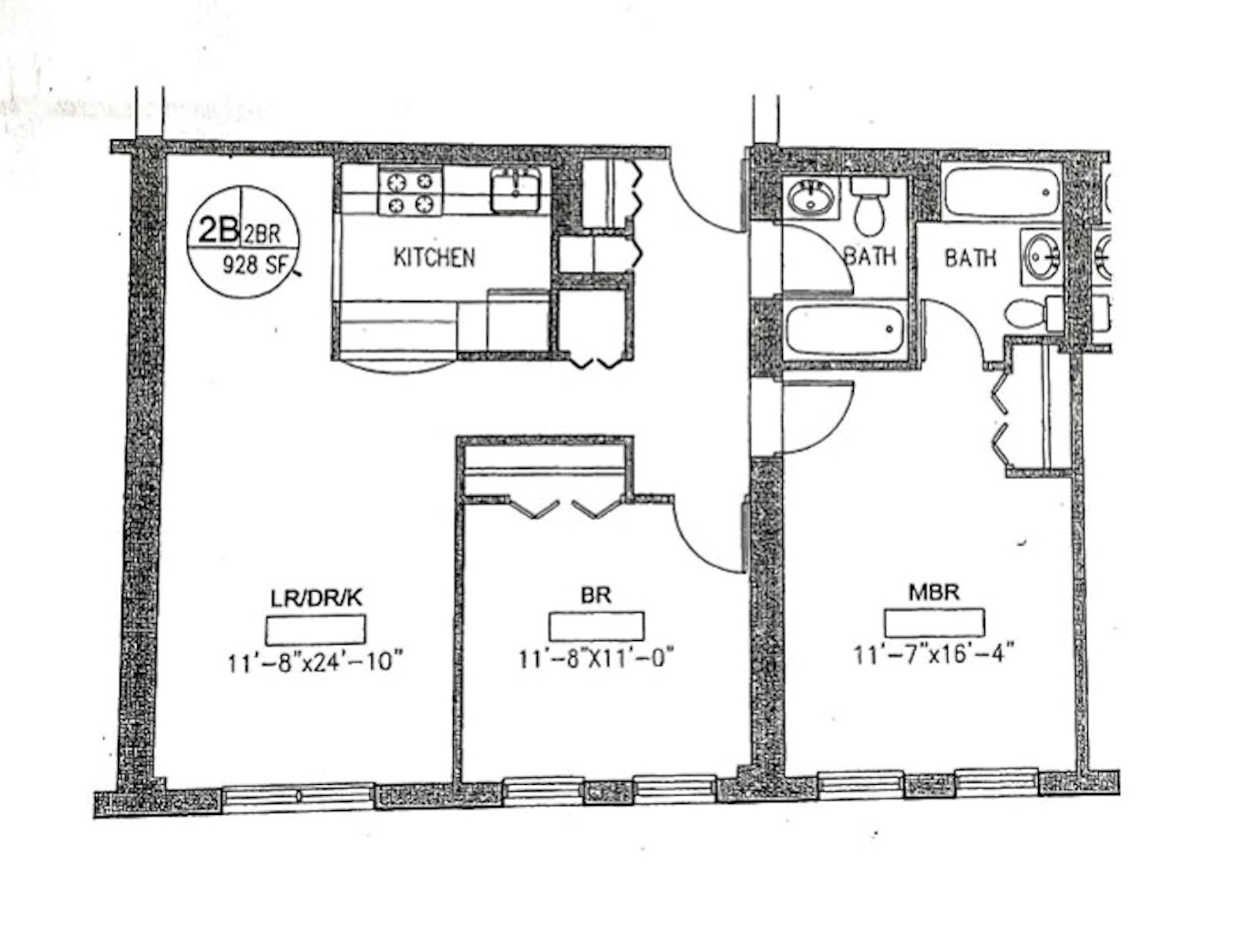 Floorplan for 102 Bradhurst Avenue, 414