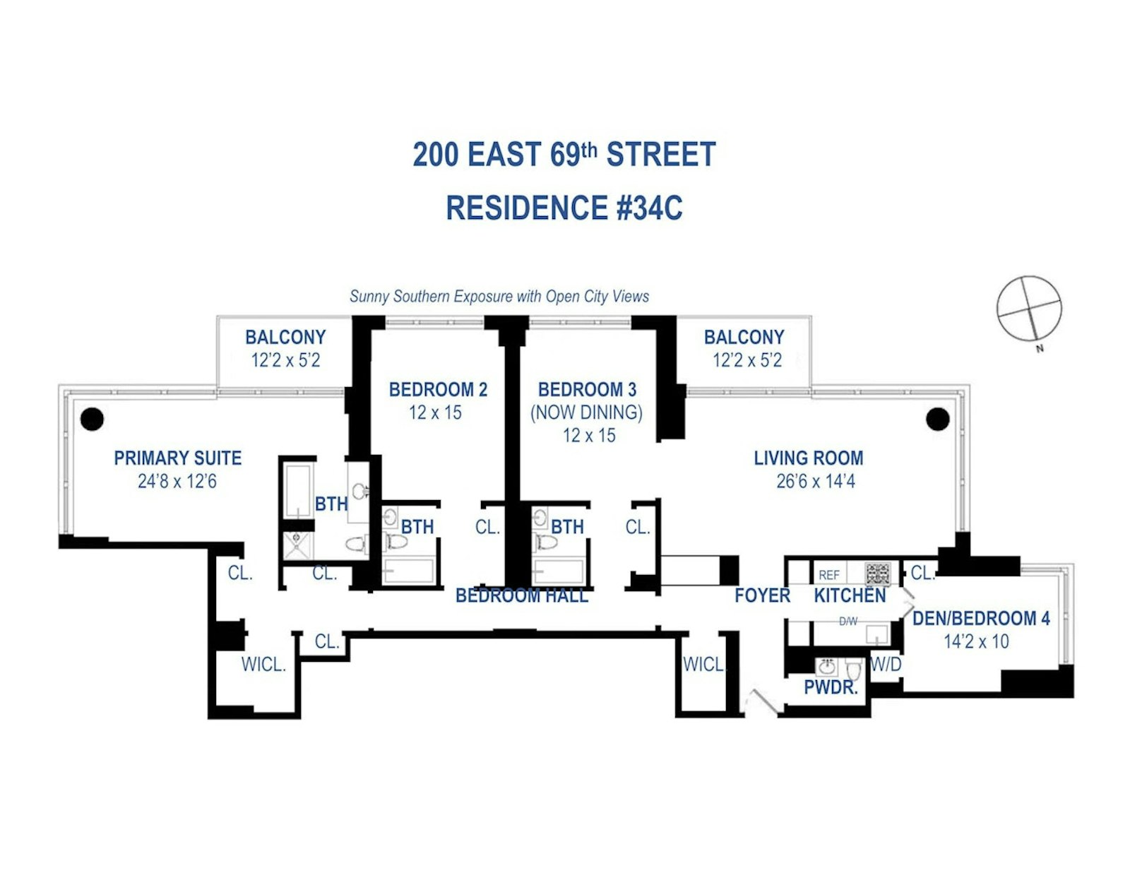 Floorplan for 200 East 69th Street