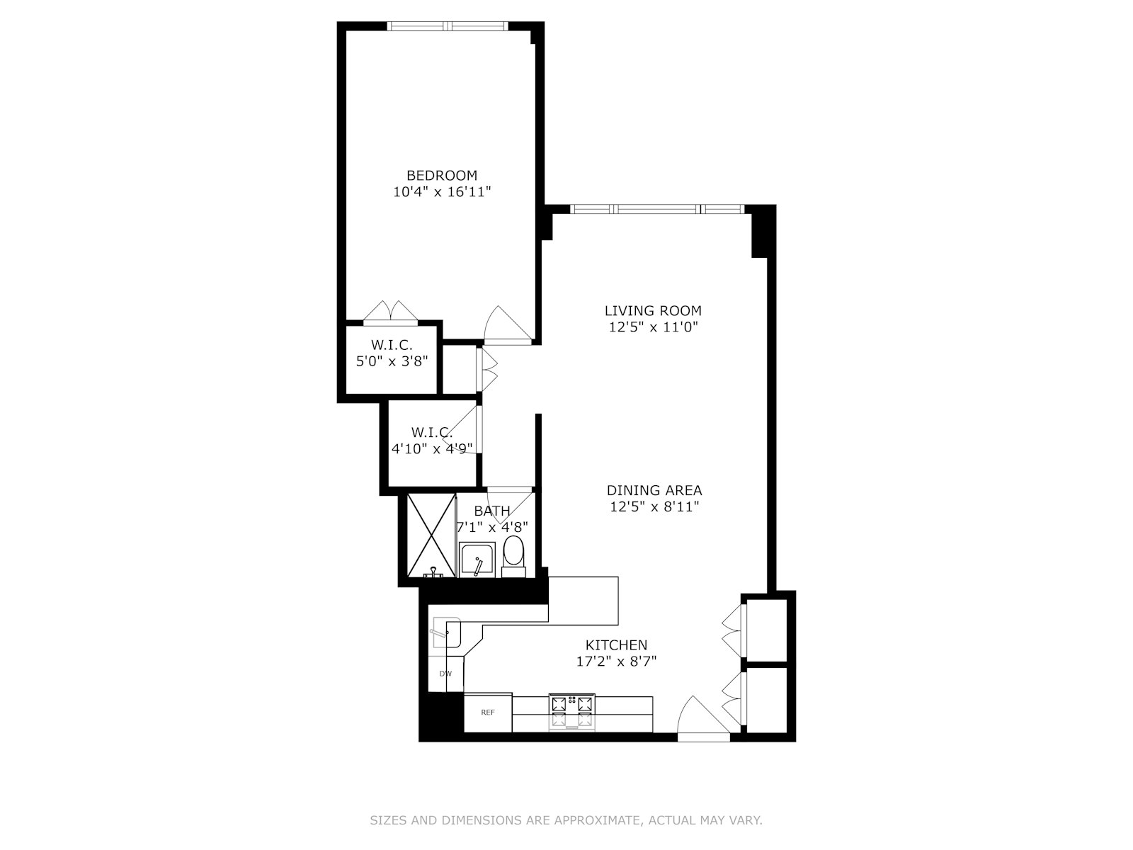 Floorplan for 305 East 40th Street, 18H