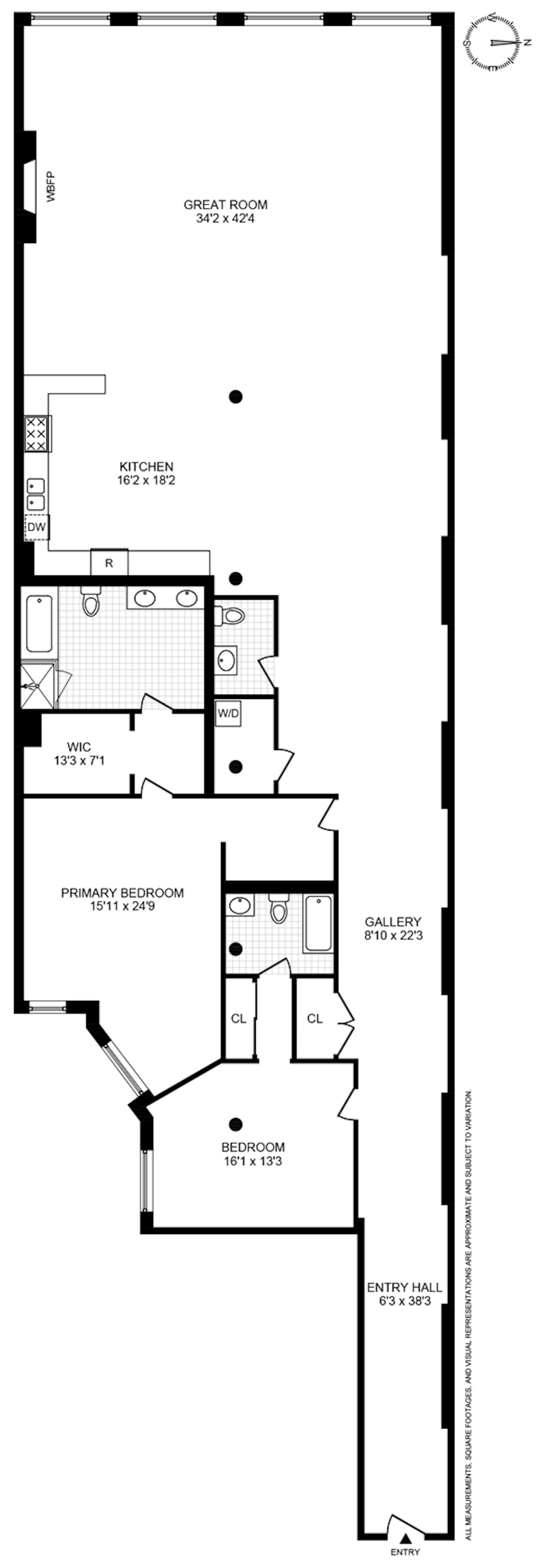 Floorplan for 56 Crosby Street