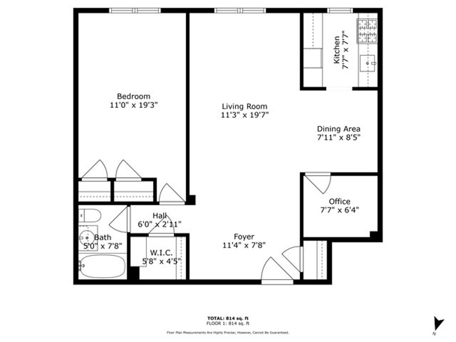 Floorplan for 175 -45 88th Avenue, 6M