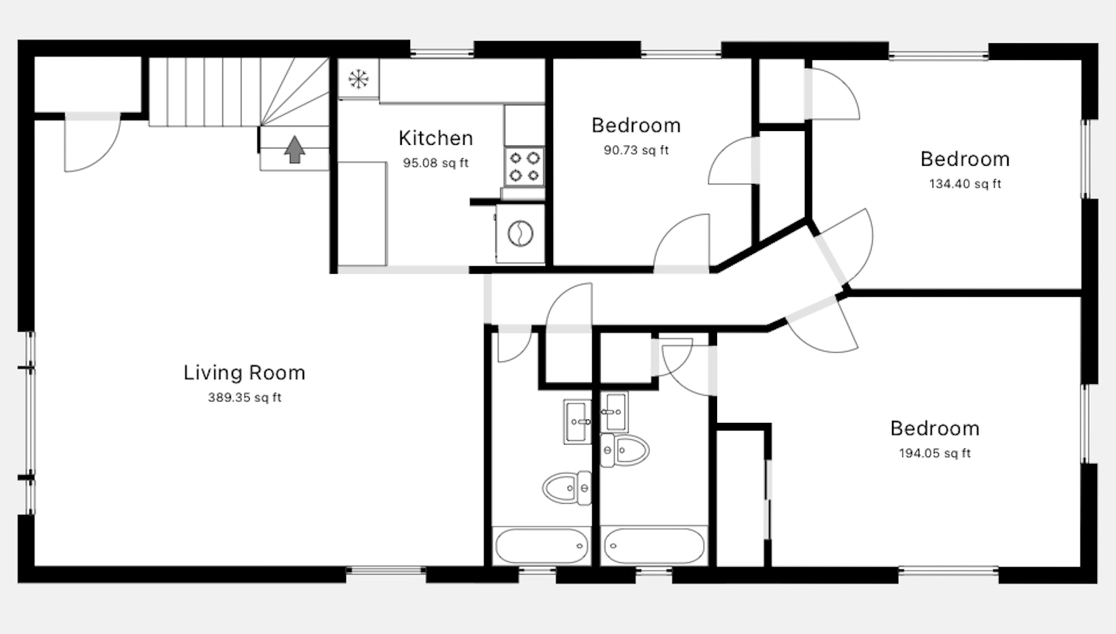 Floorplan for 181-07 147th Avenue, 2