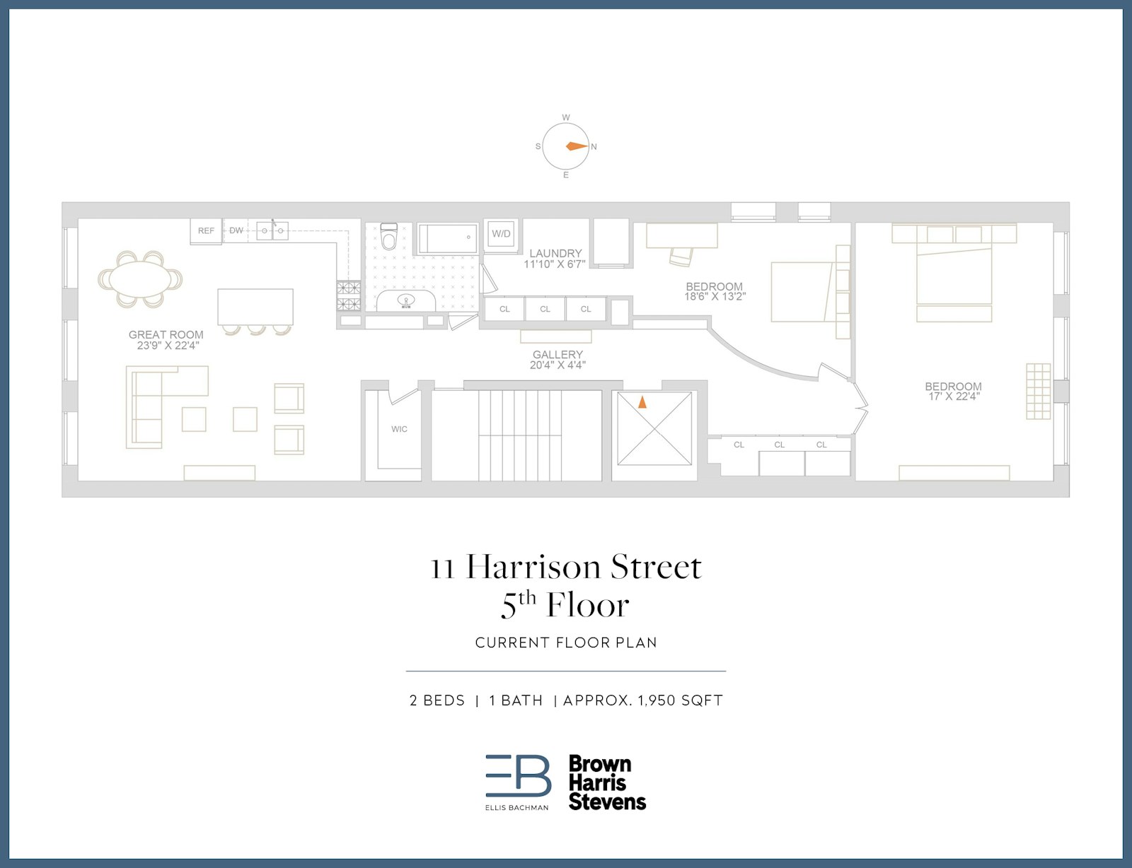 Floorplan for 11 Harrison Street, 5