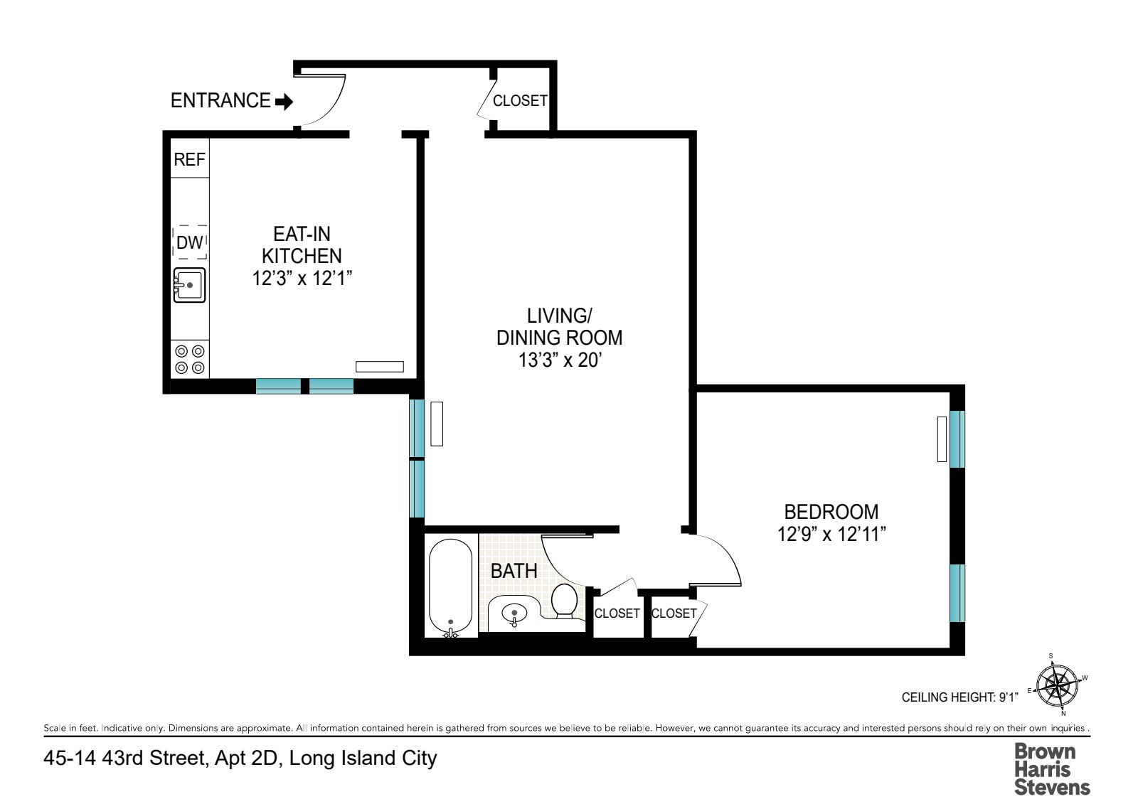 45-14 43rd Street 2D Sunnyside Queens NY 11104