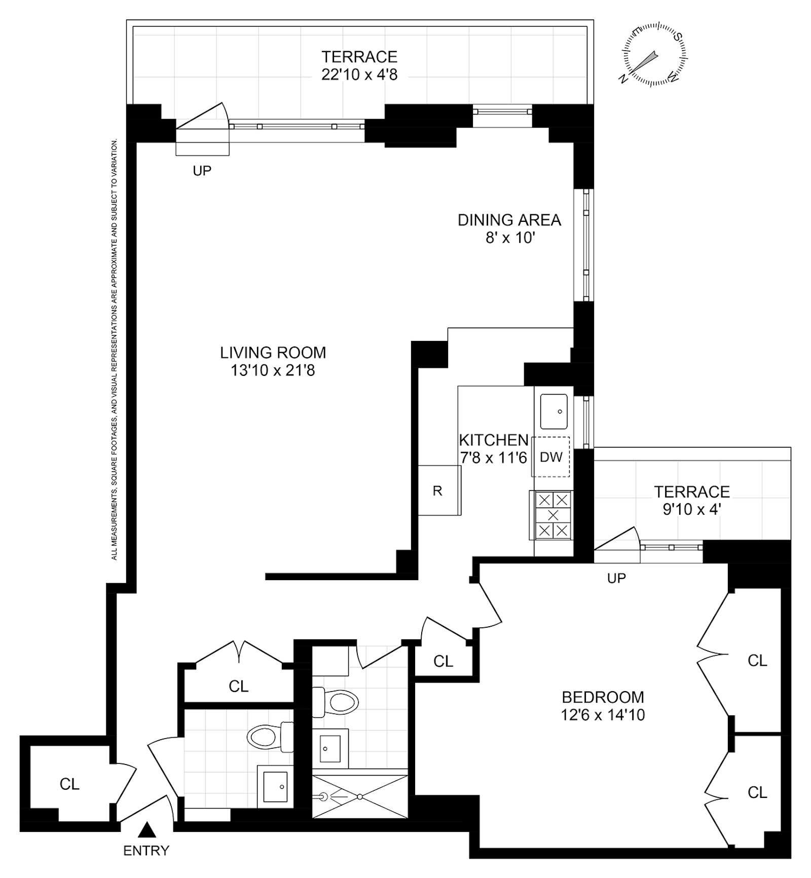 Floorplan for 30 East 62nd Street, 11G