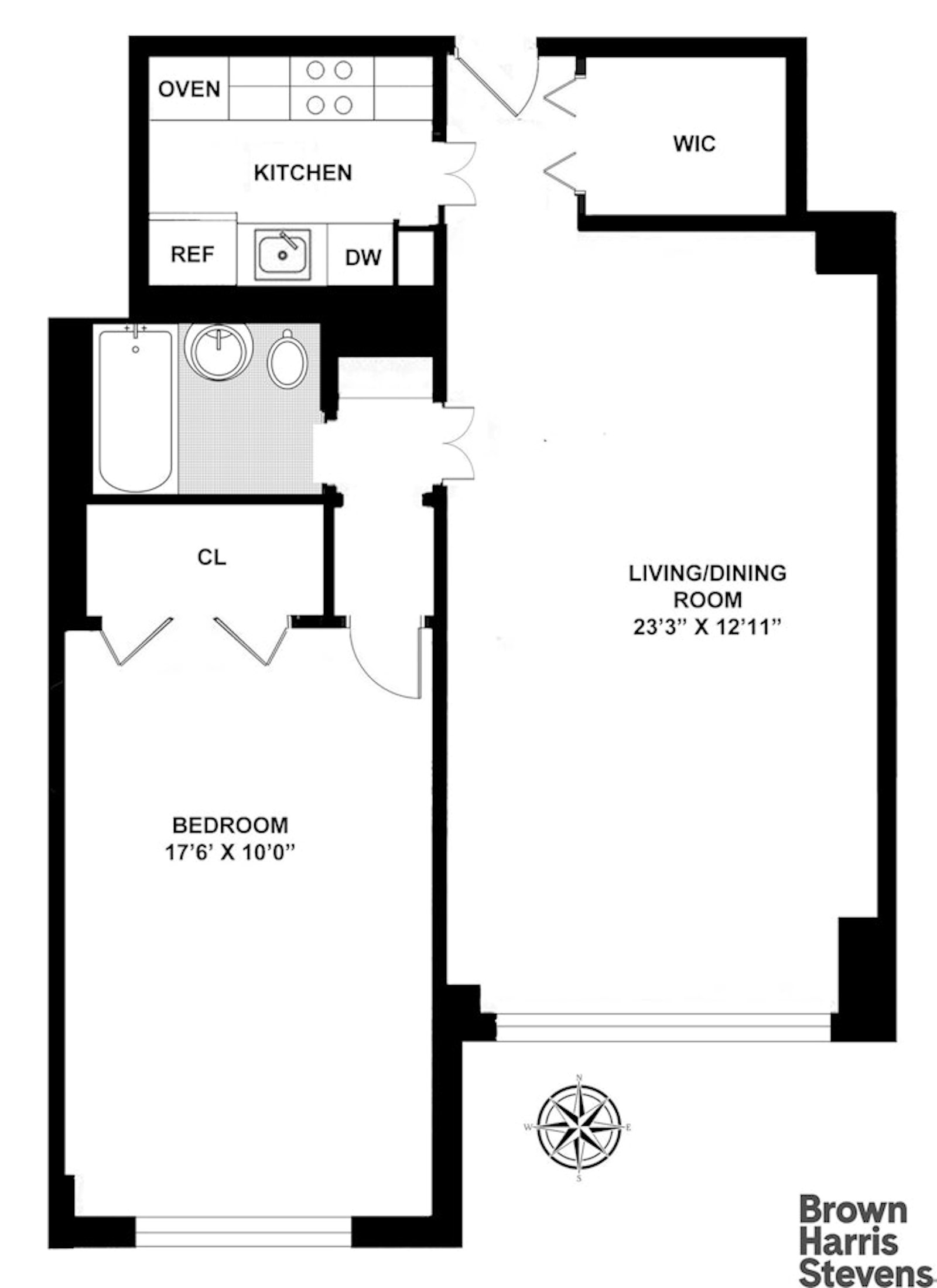 Floorplan for 145 East 84th Street, 4B