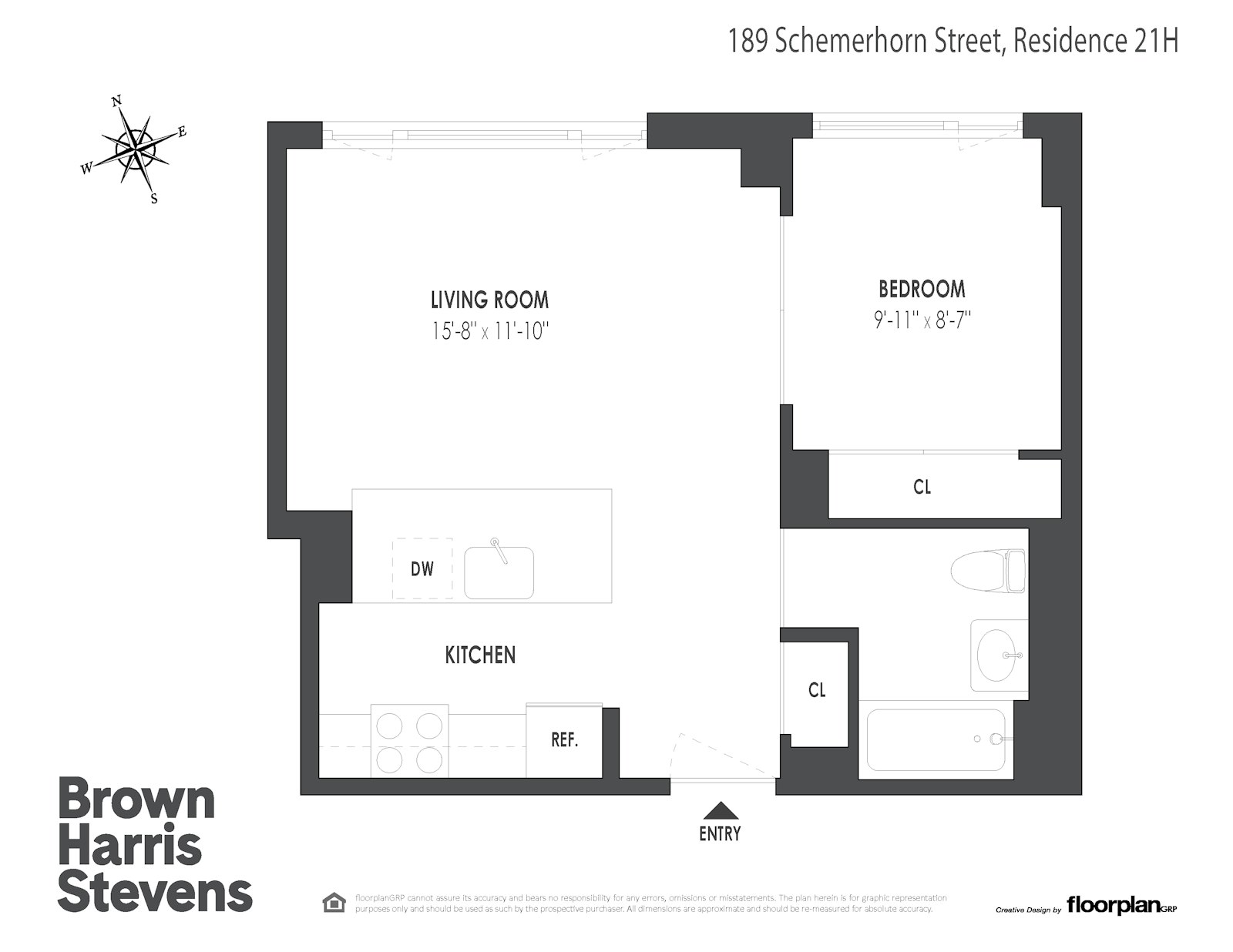 189 Schermerhorn Street 21H Downtown Brooklyn NY 11201