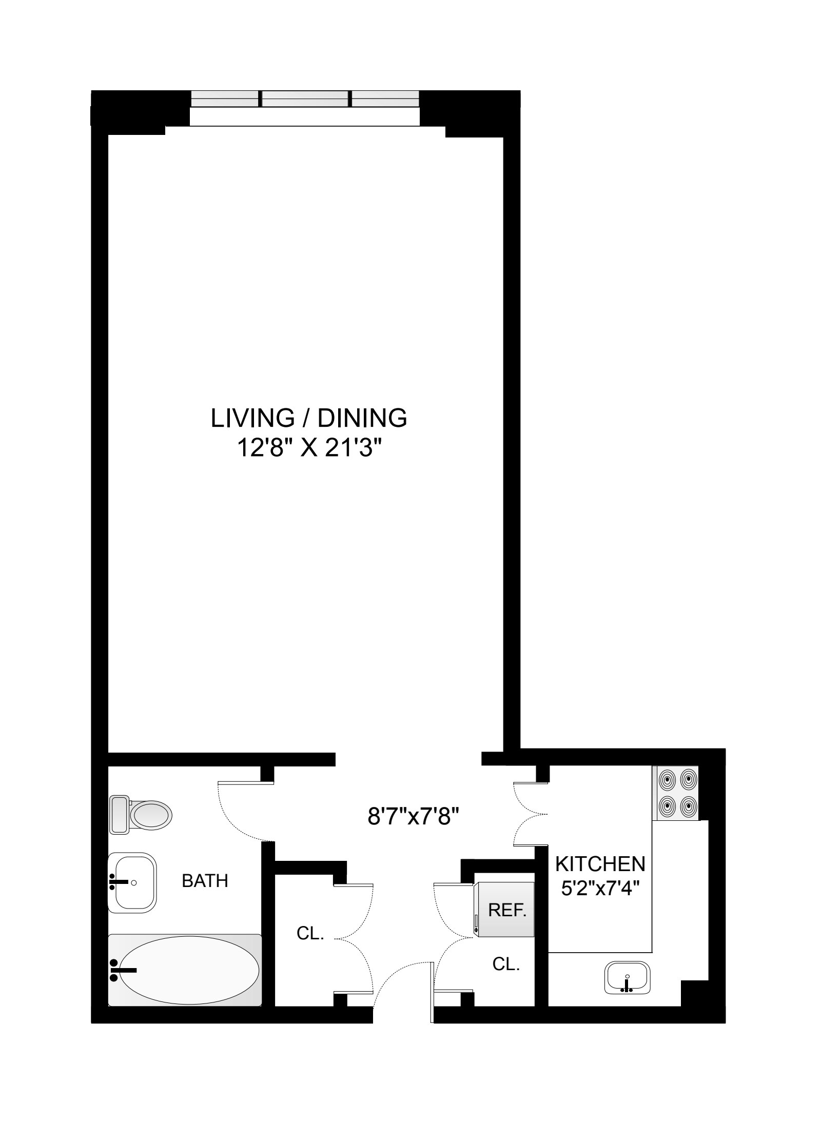 Floorplan for 54 Orange Street, 5D
