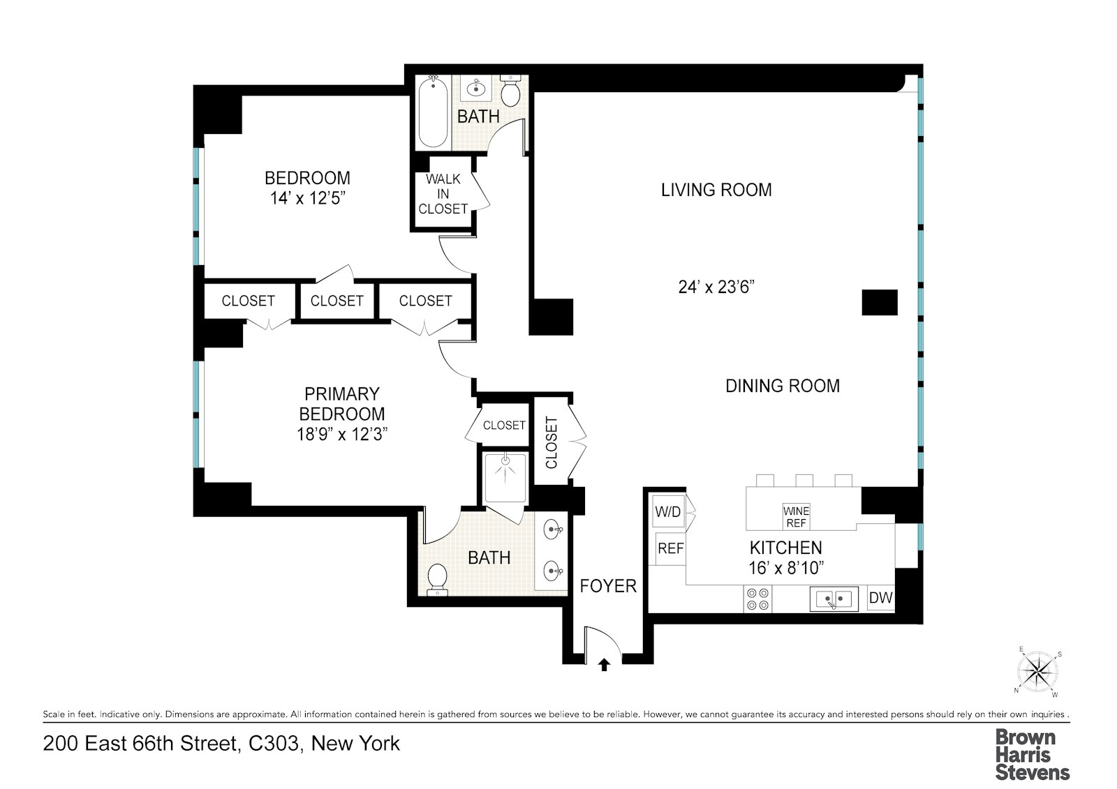 Floorplan for 200 East 66th Street, C303