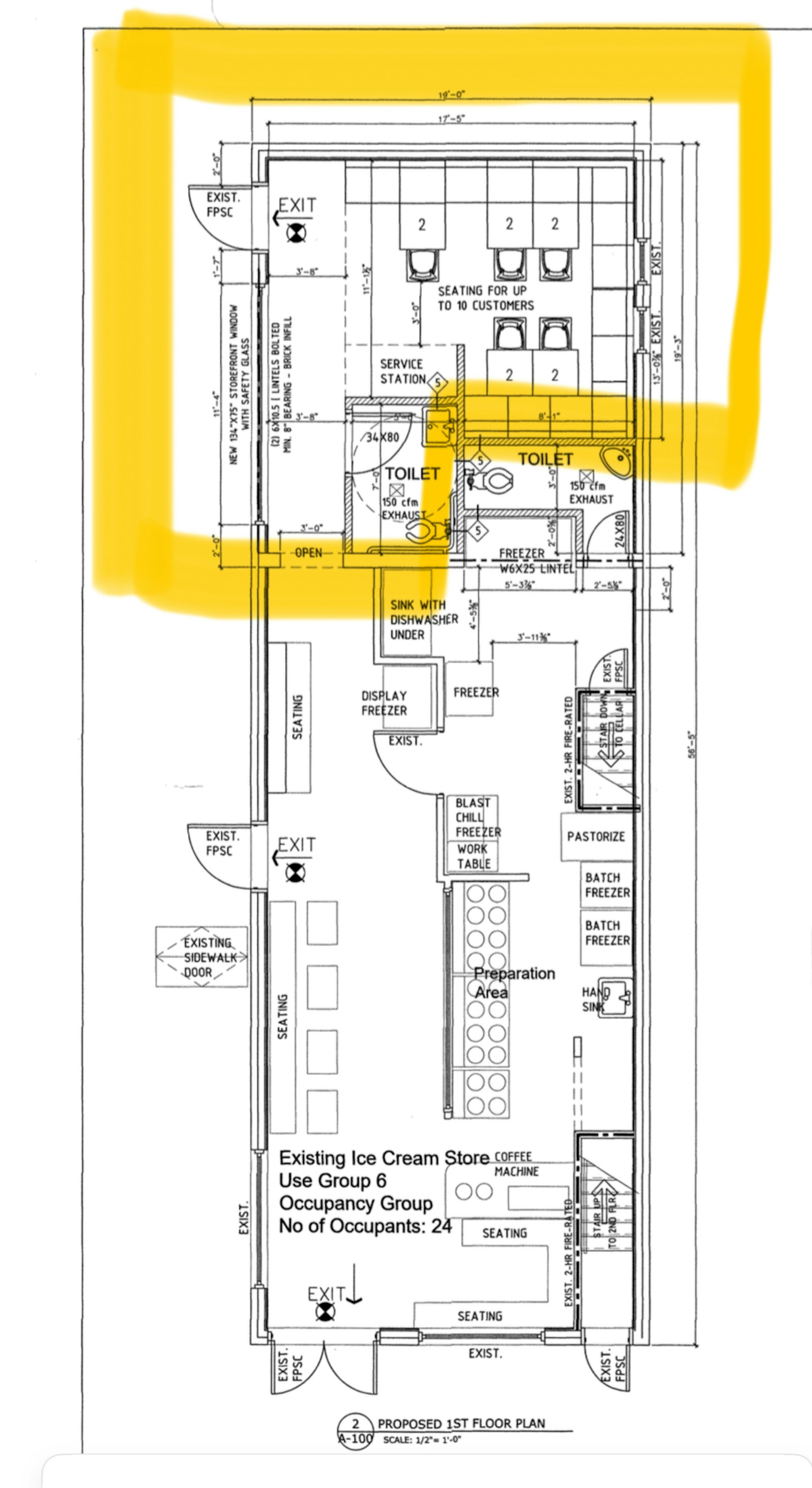 Floorplan for 80 North 1st Street, COMM