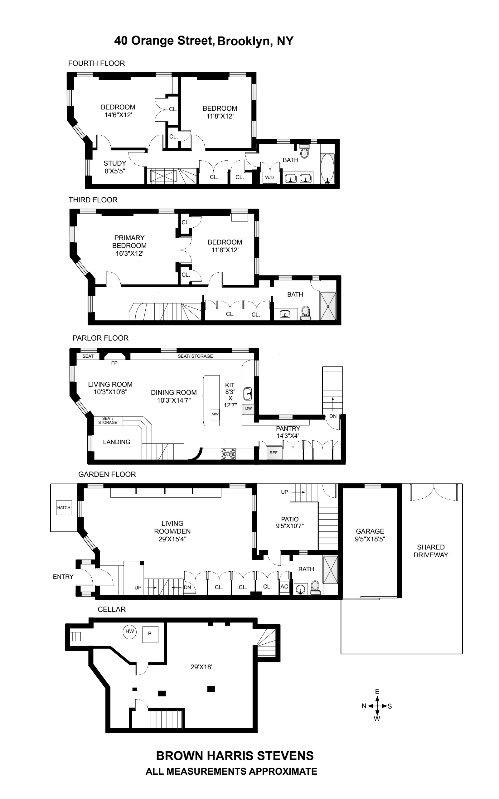 Floorplan for 40 Orange Street