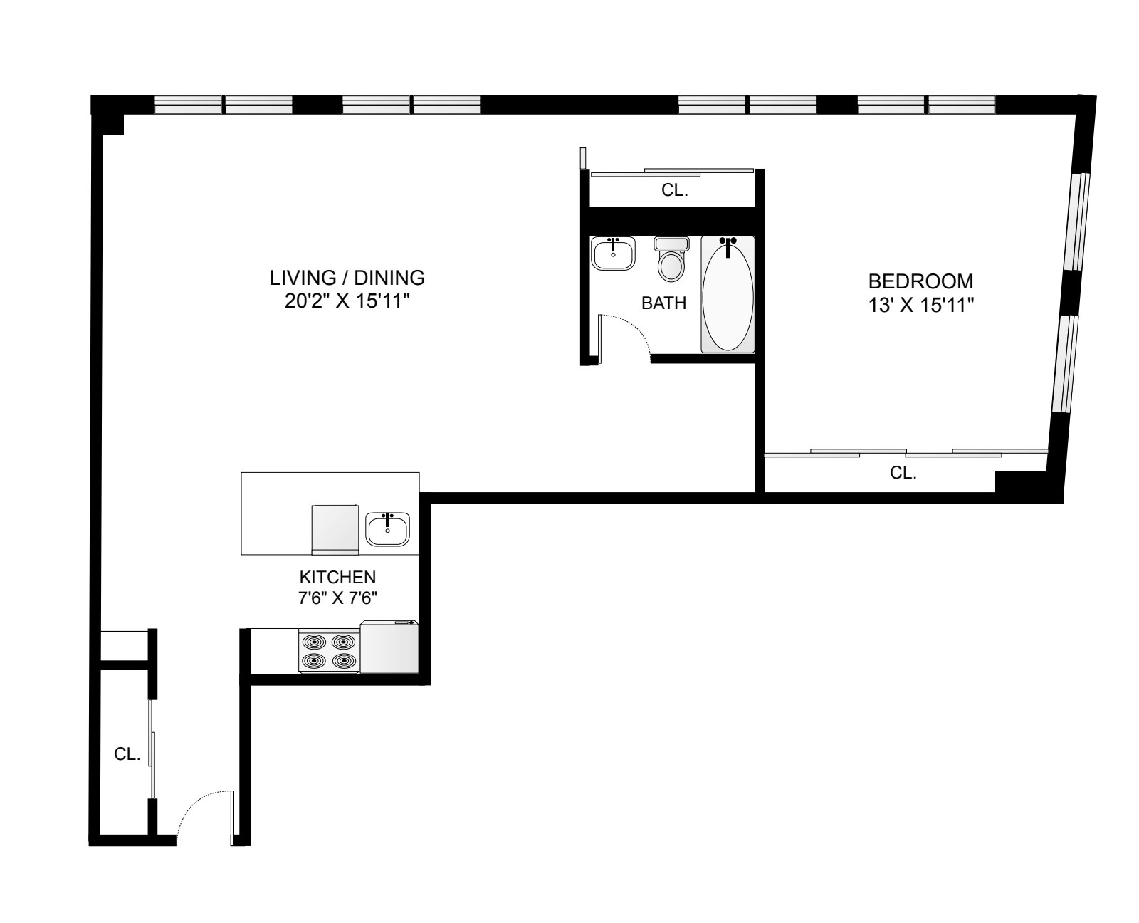 Floorplan for 96 Schermerhorn Street