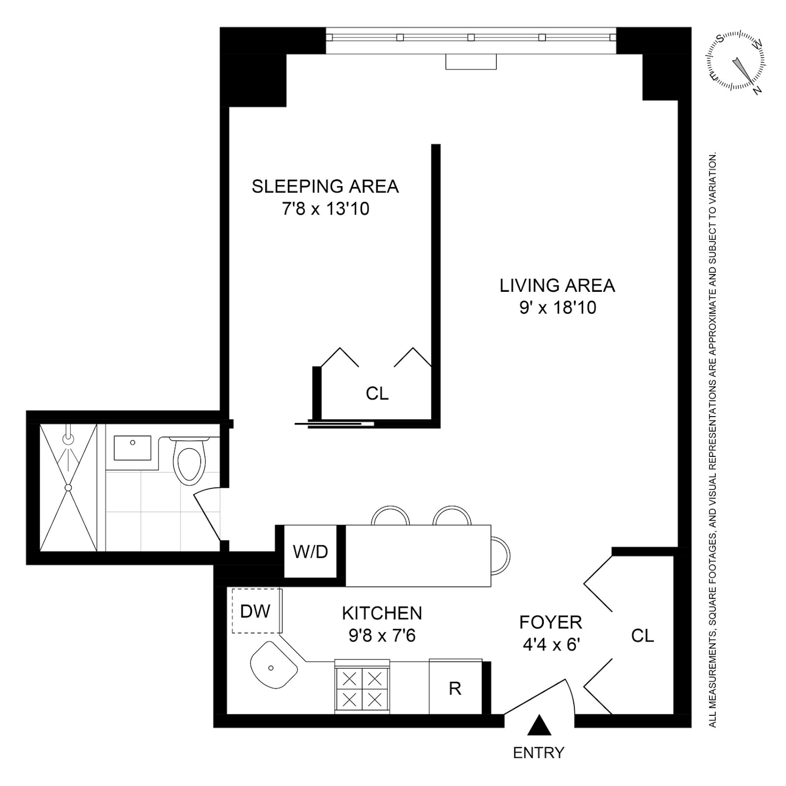 Floorplan for 340 East 80th Street, 12A