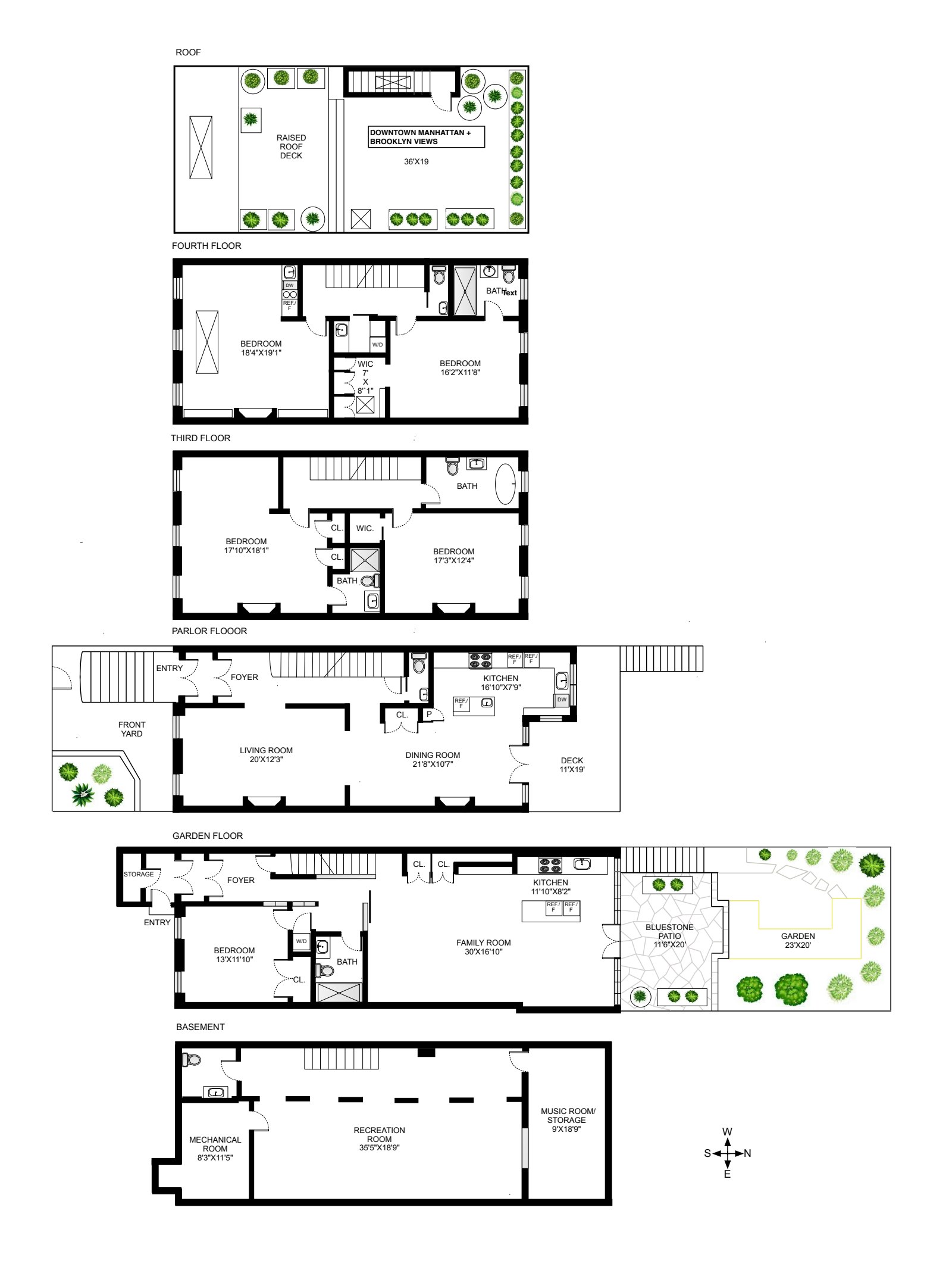 Floorplan for 101 Park Place