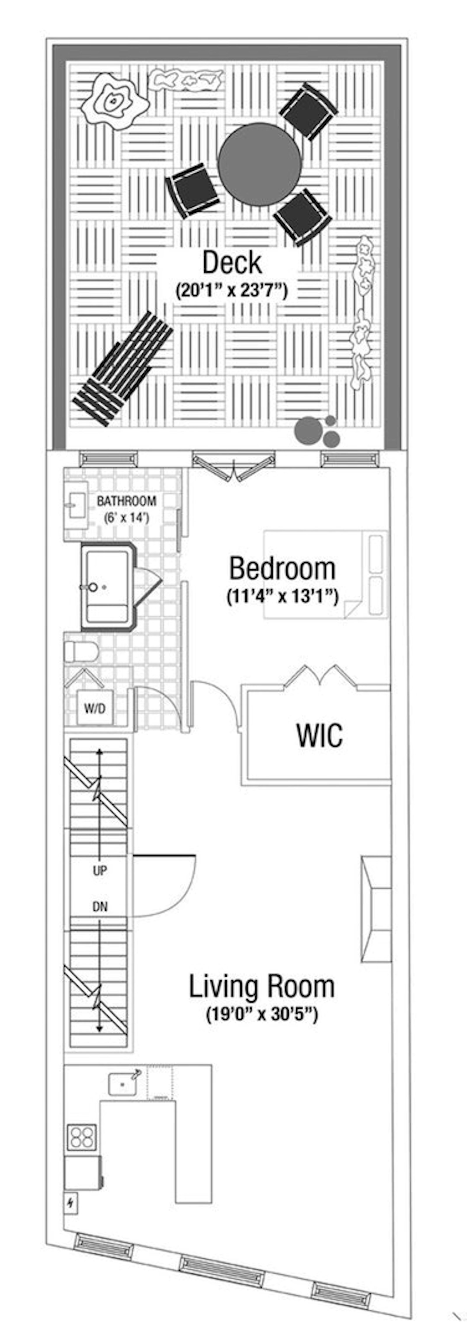 Floorplan for 23 Prince Street, 2