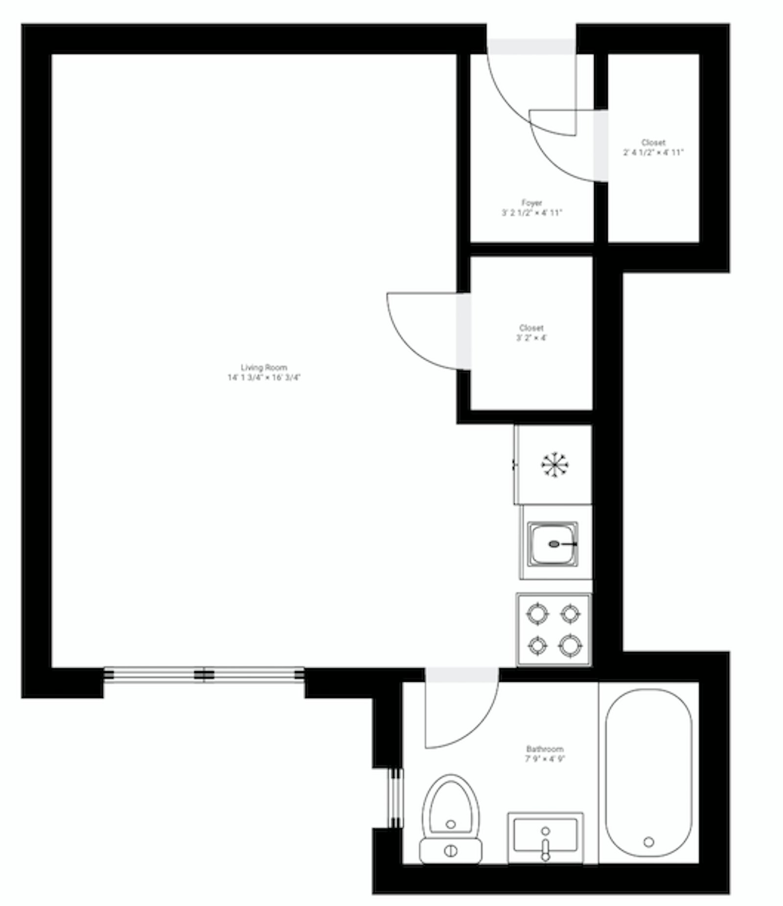 Floorplan for 43-42 45th Street, 5B