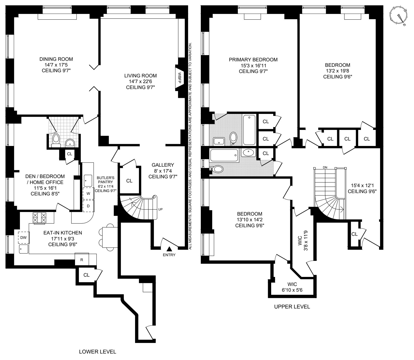 Floorplan for 129 East 69th Street, 2/3A