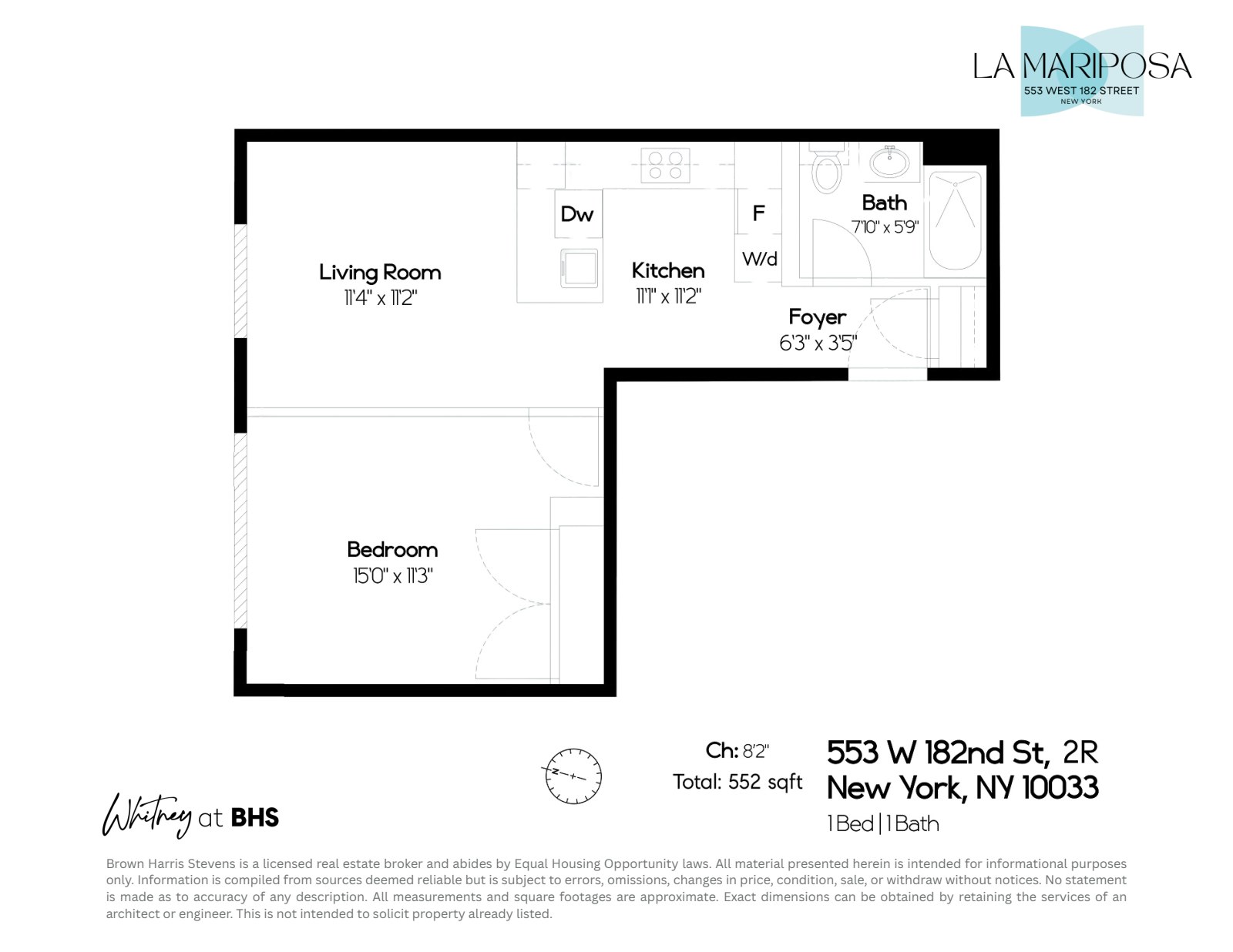 553 West 182nd Street Washington Heights New York NY 10033