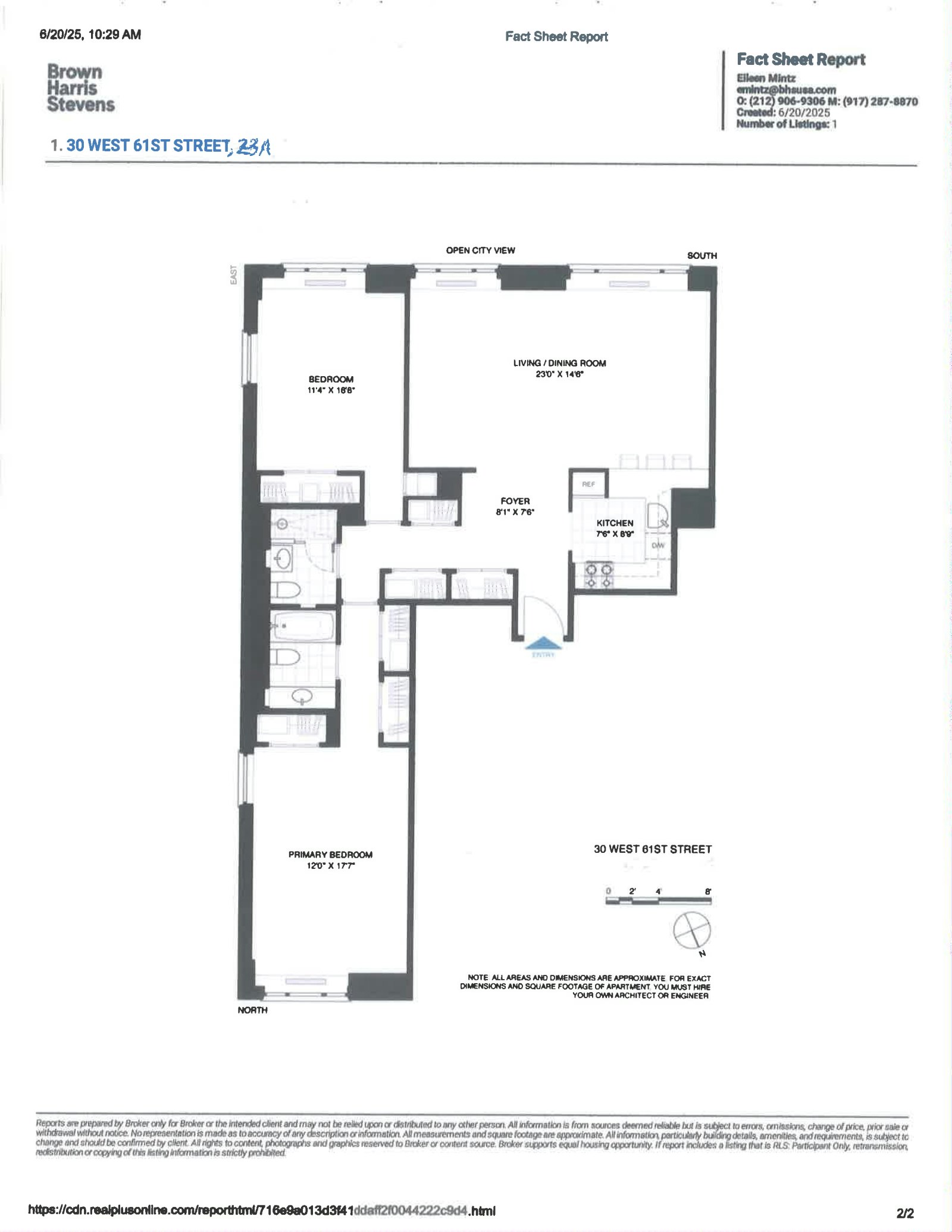30 West 61st Street Lincoln Square New York NY 10023