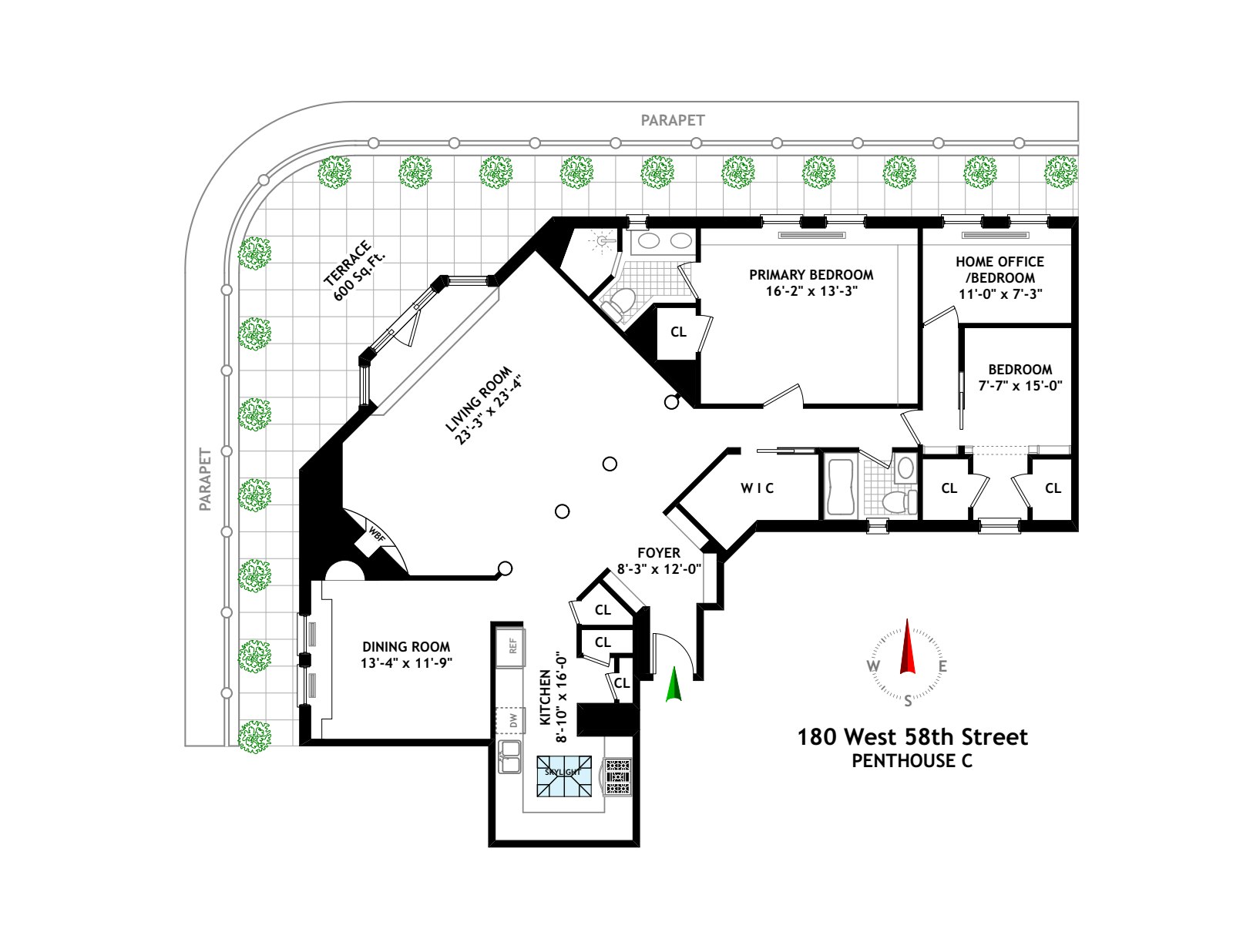 180 West 58th Street PHC Midtown West New York NY 10019