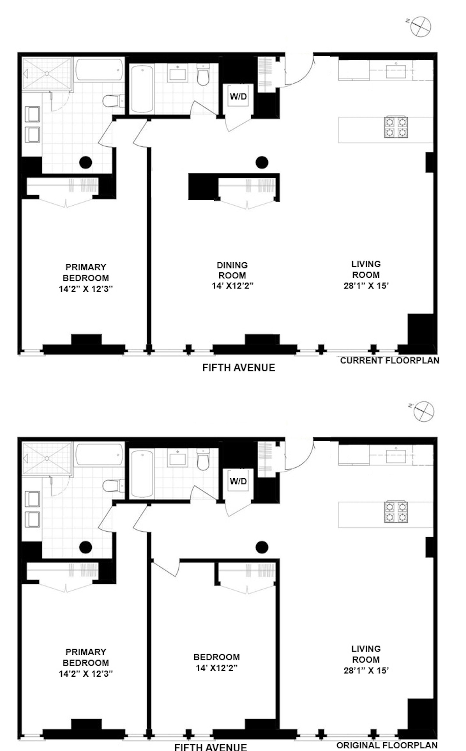 Floorplan for 225 Fifth Avenue, 2F