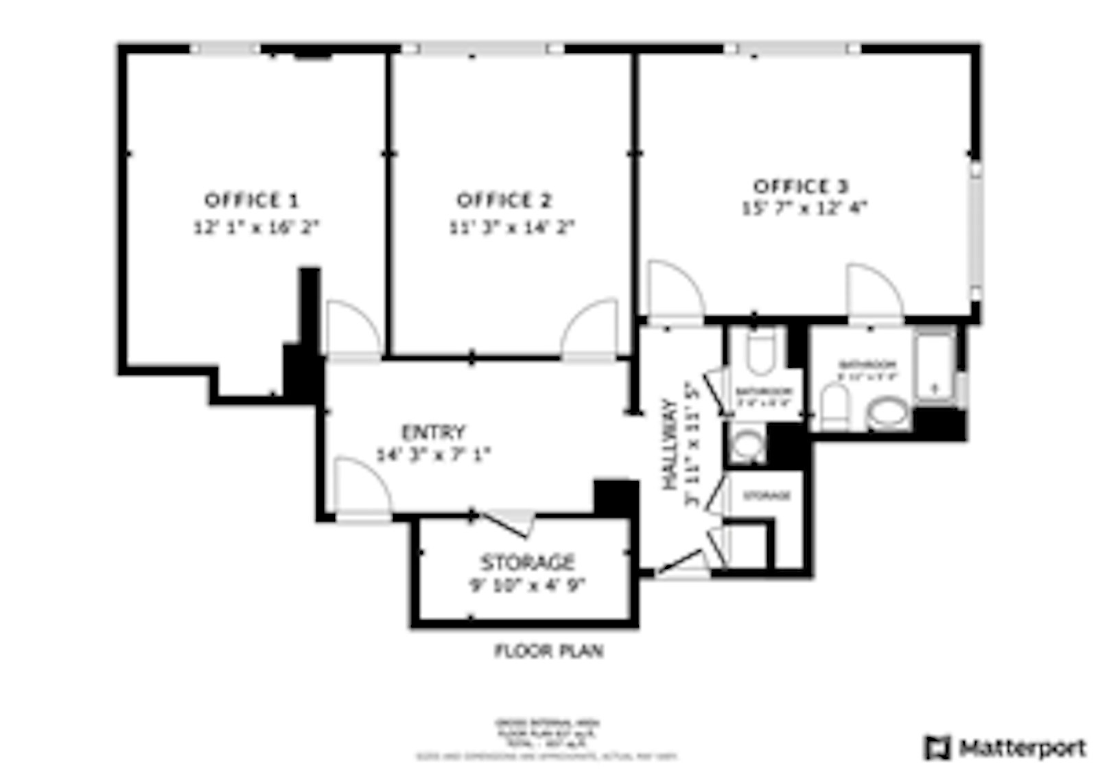 Floorplan for 67 Park Avenue, MEDICAL