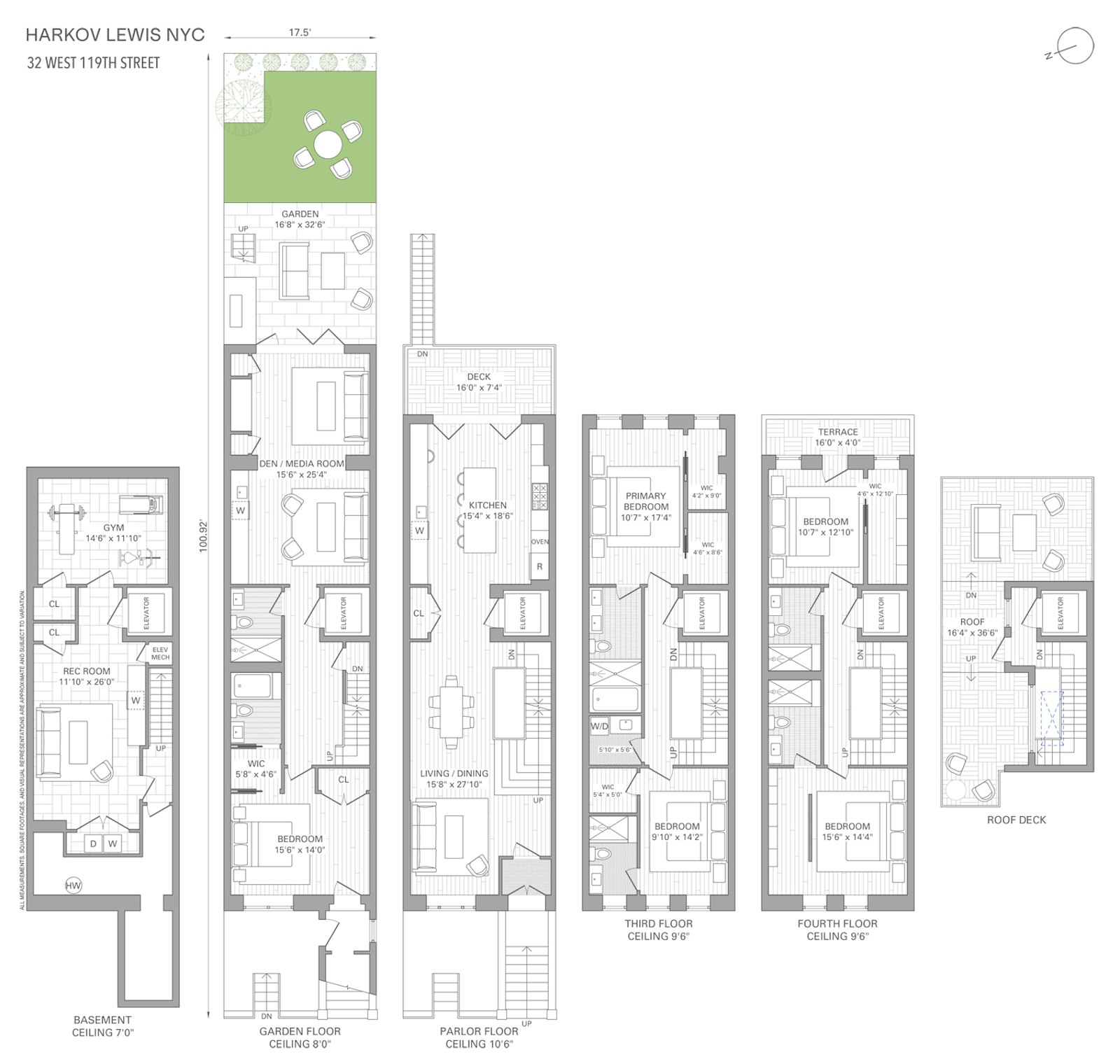 32 West 119th Street Mt. Morris Park New York NY 10026