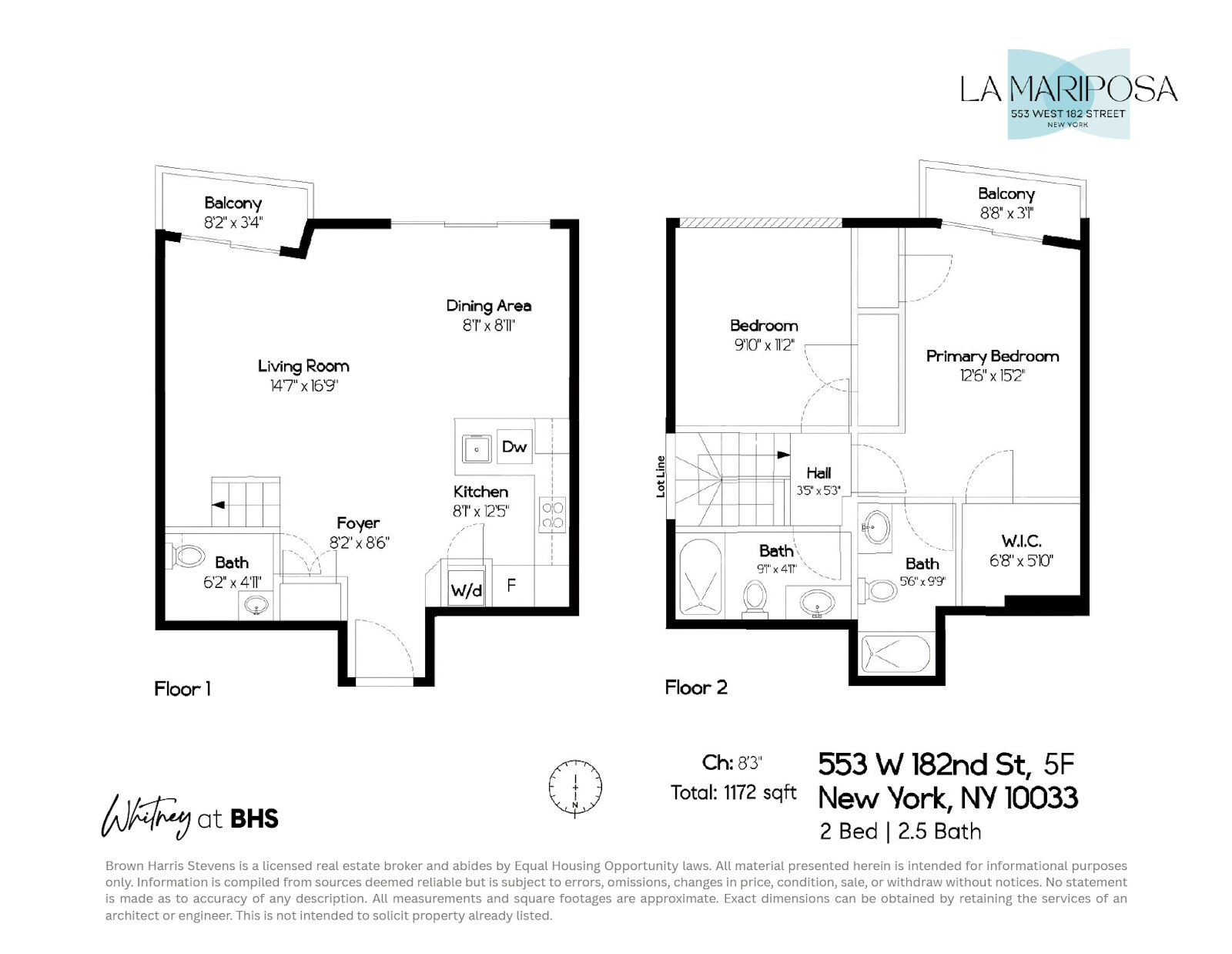 553 West 182nd Street Washington Heights New York NY 10033