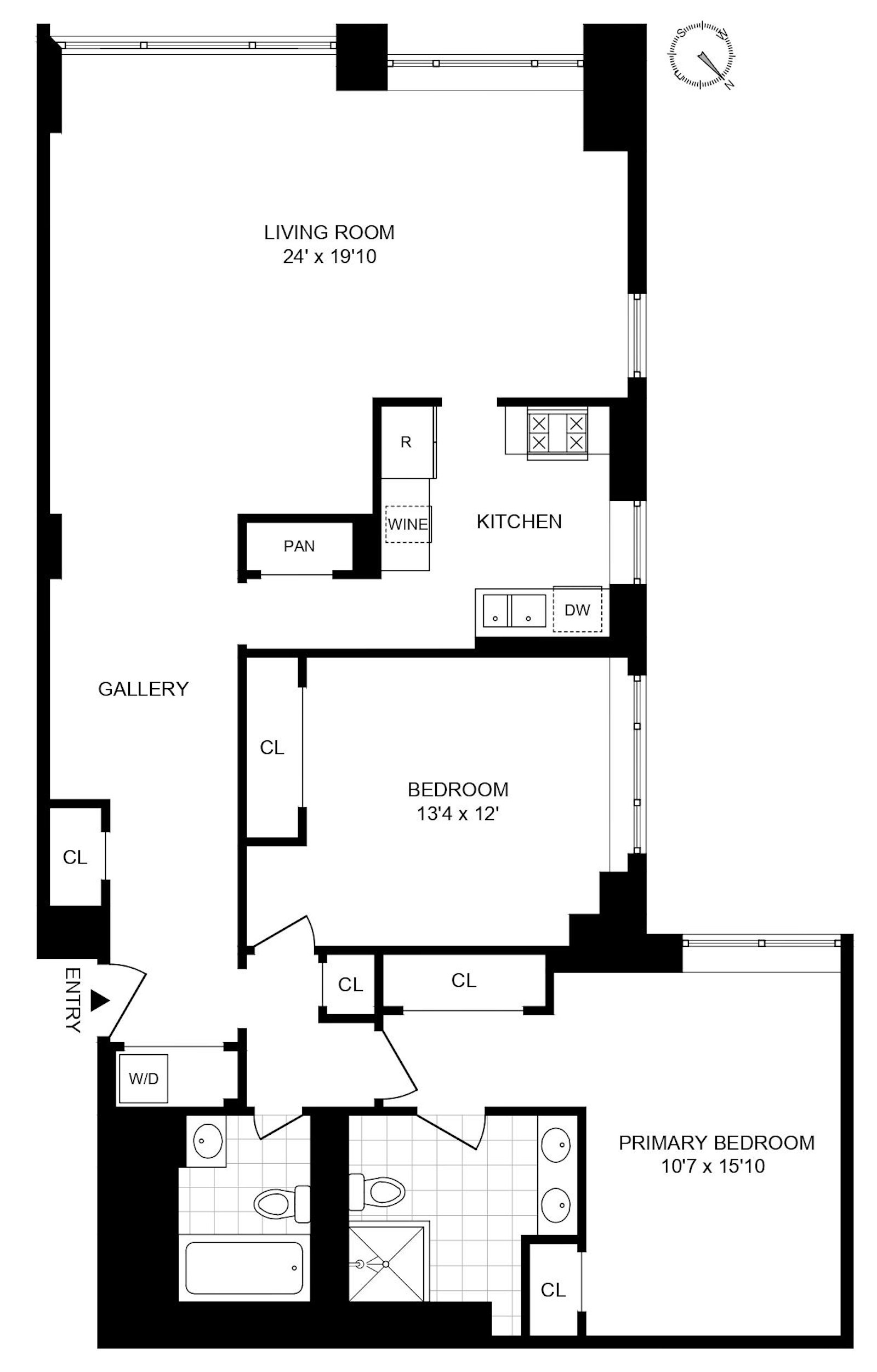 Floorplan for 200 East 66th Street