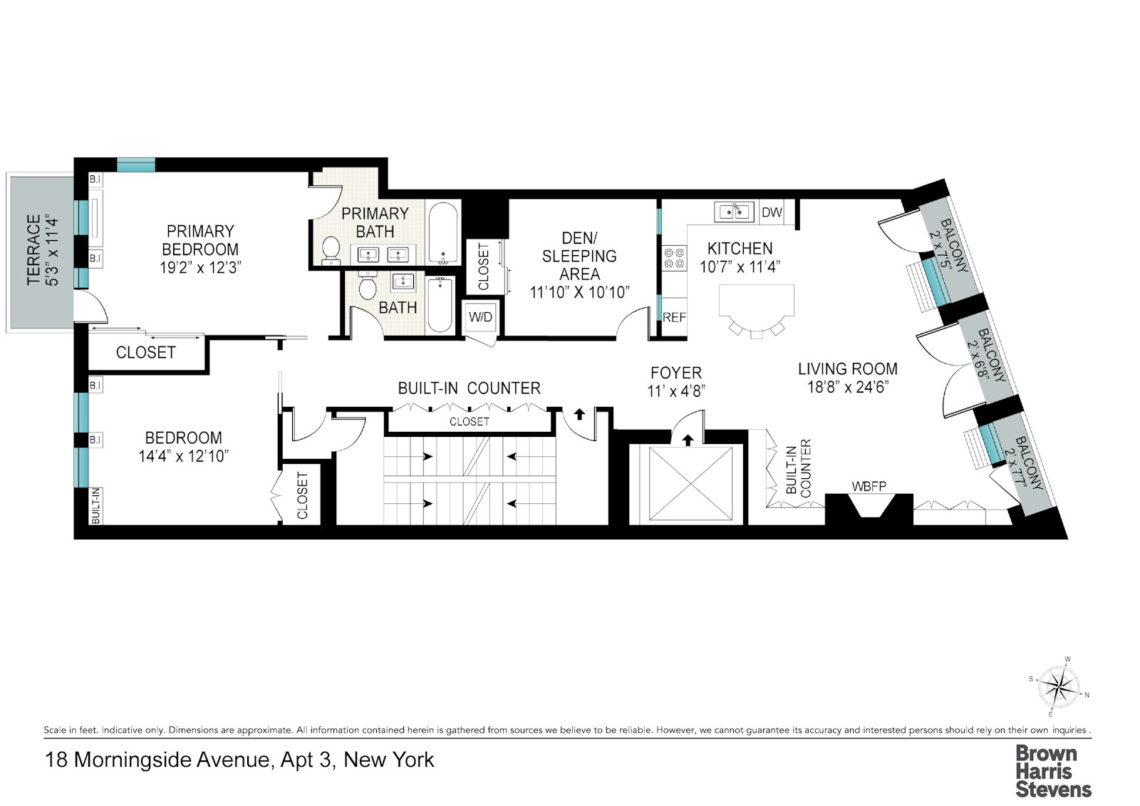 Floorplan for 18 Morningside Avenue