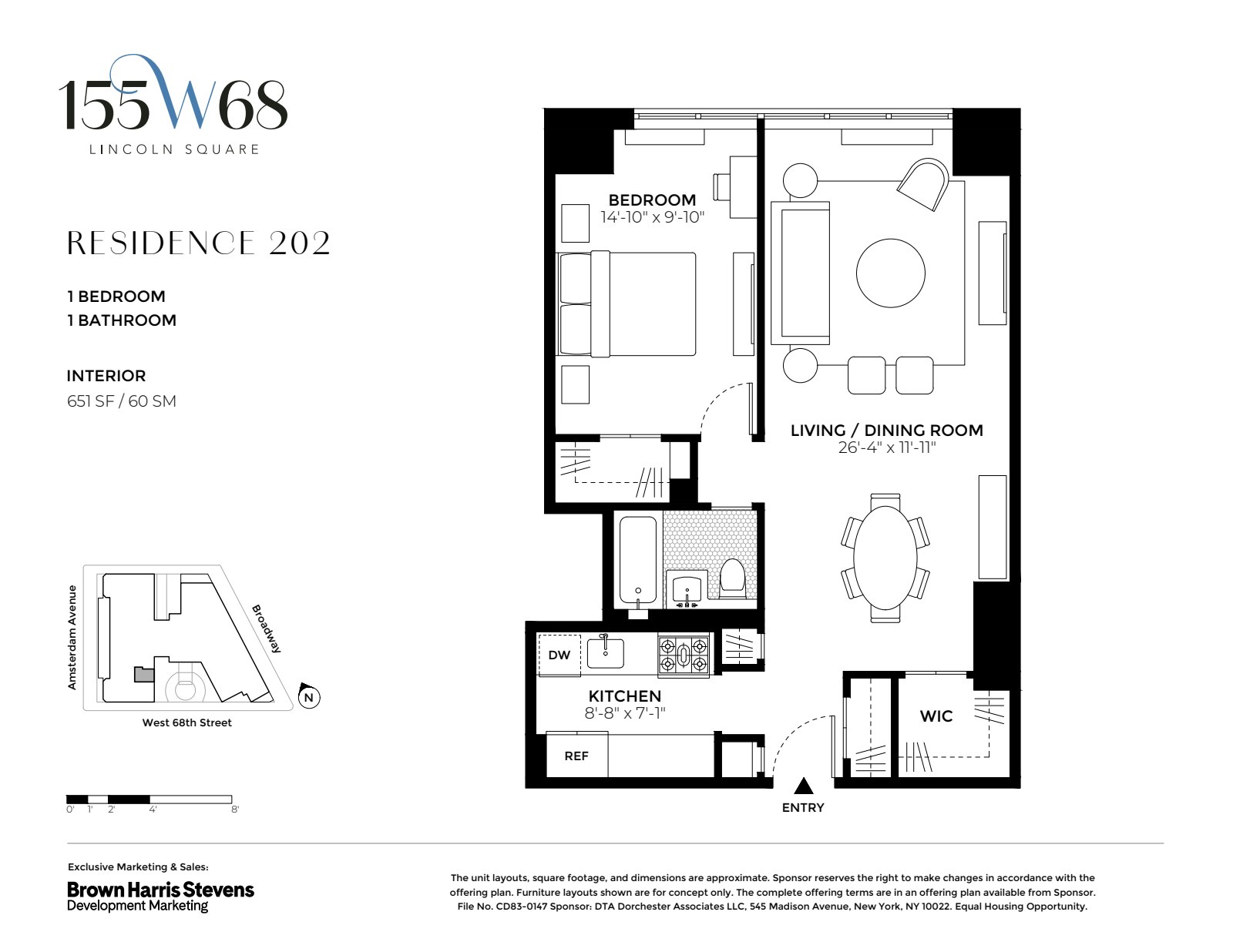 155 West 68th Street 202 Lincoln Square New York NY 10023