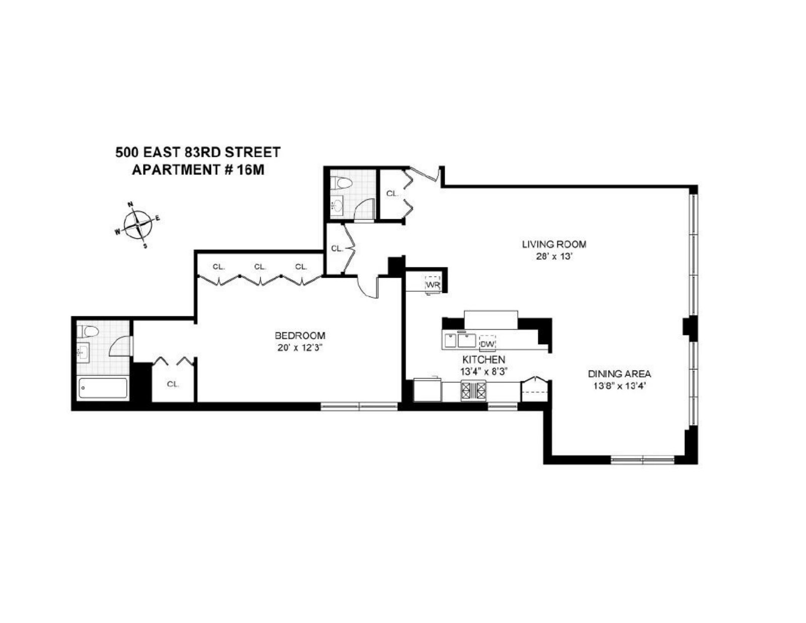 500 East 83rd Street 16M Upper East Side New York NY 10028