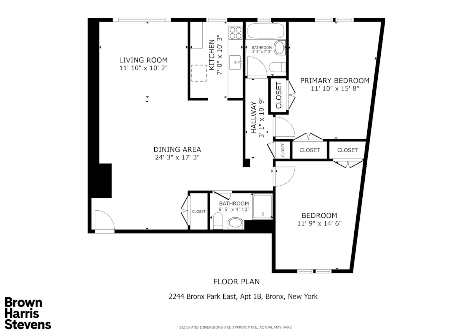 2244 Bronx Park East 1B Pelham Parkway Bronx NY 10467