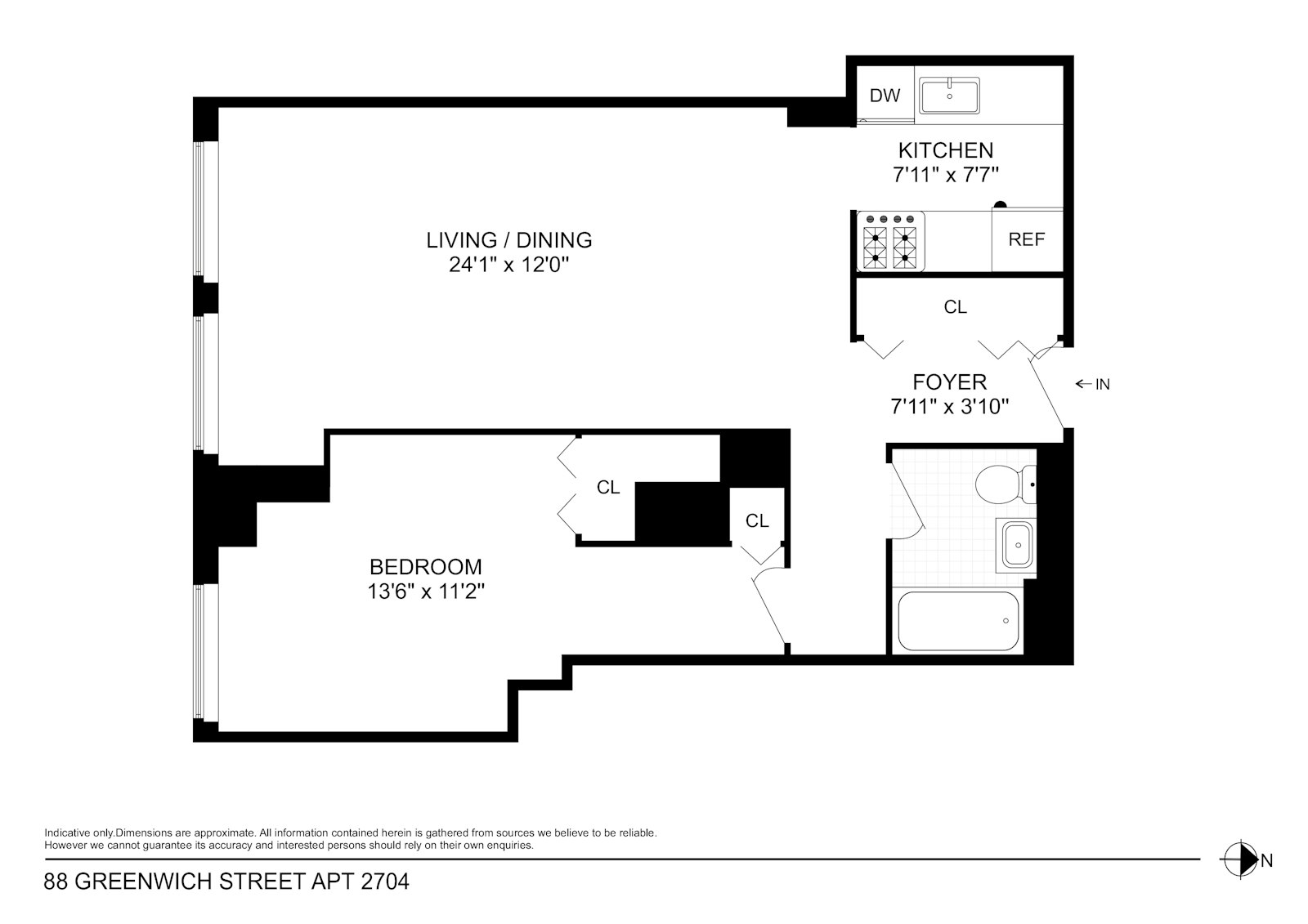 88 Greenwich Street Financial District New York NY 10006