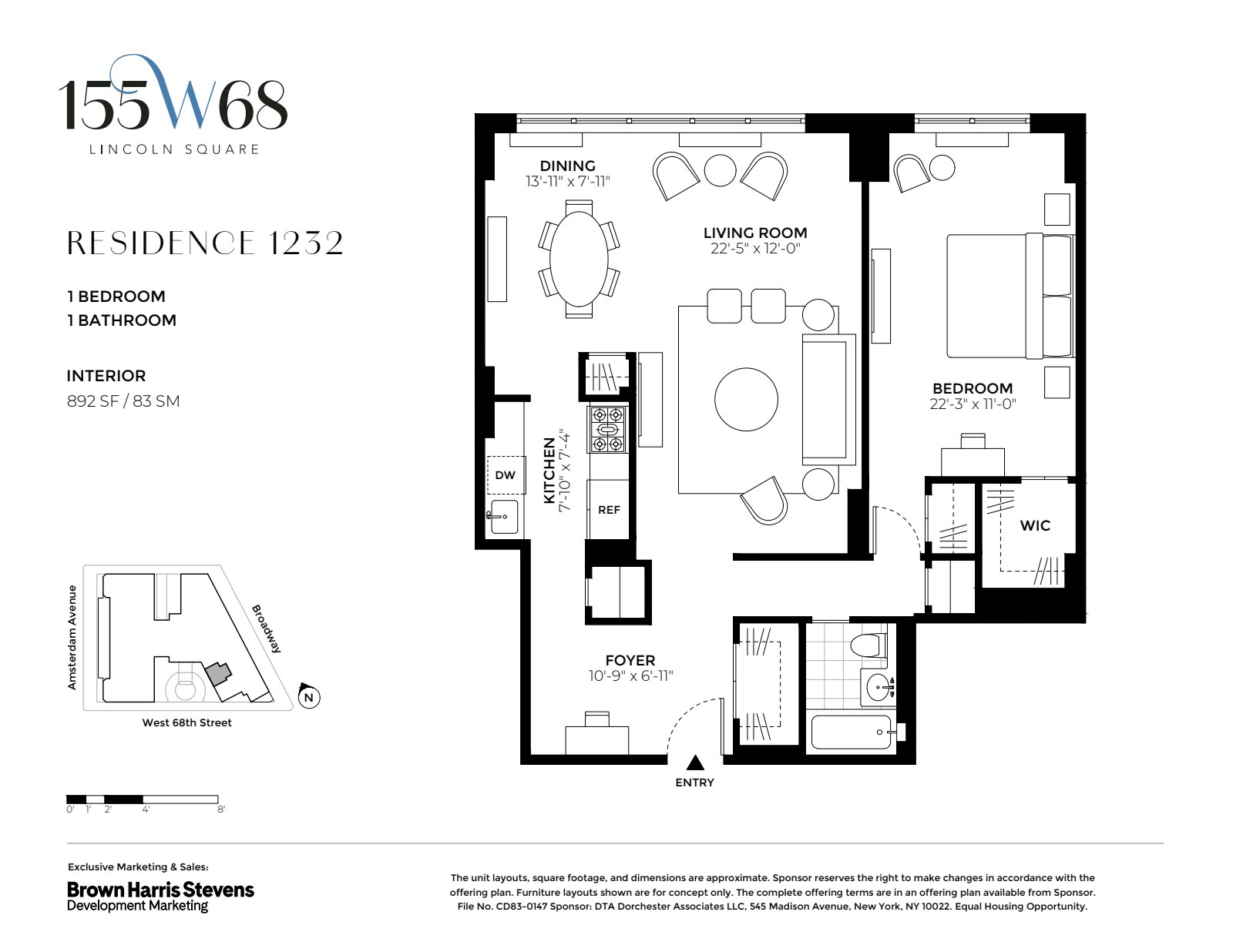 155 West 68th Street Lincoln Square New York NY 10023