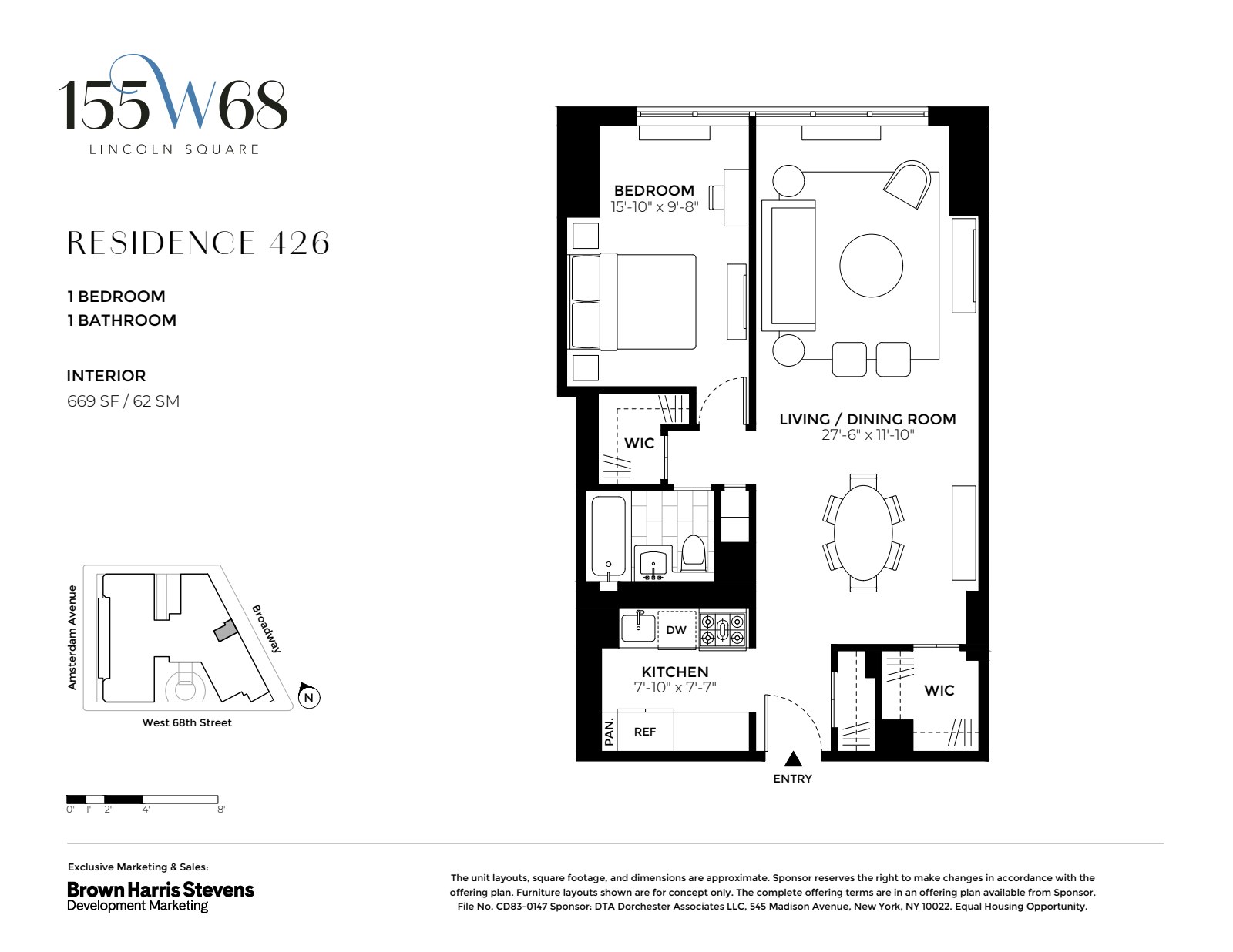 155 West 68th Street Lincoln Square New York NY 10023