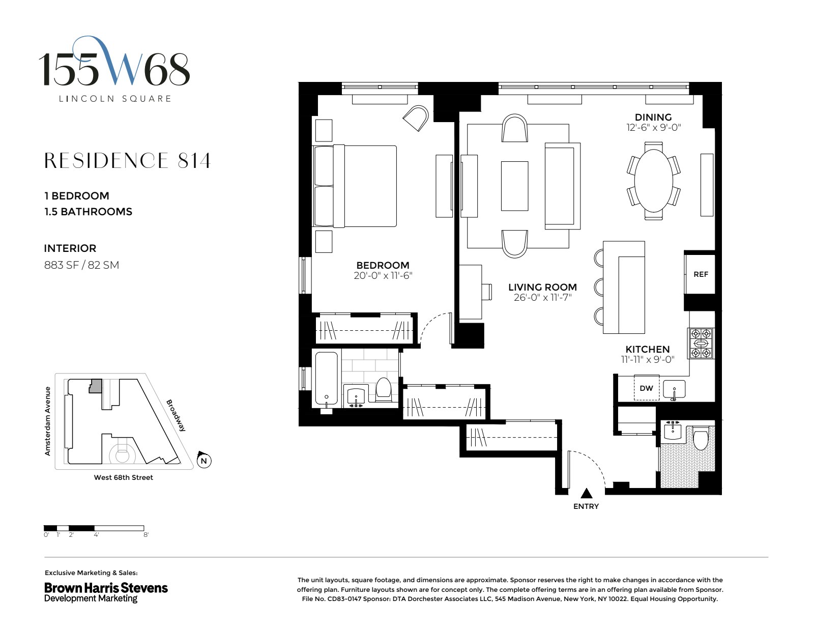 155 West 68th Street Lincoln Square New York NY 10023