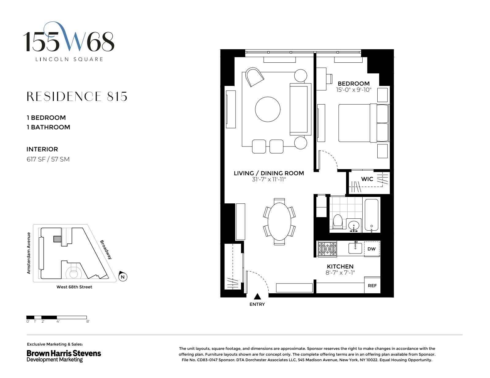 155 West 68th Street Lincoln Square New York NY 10023