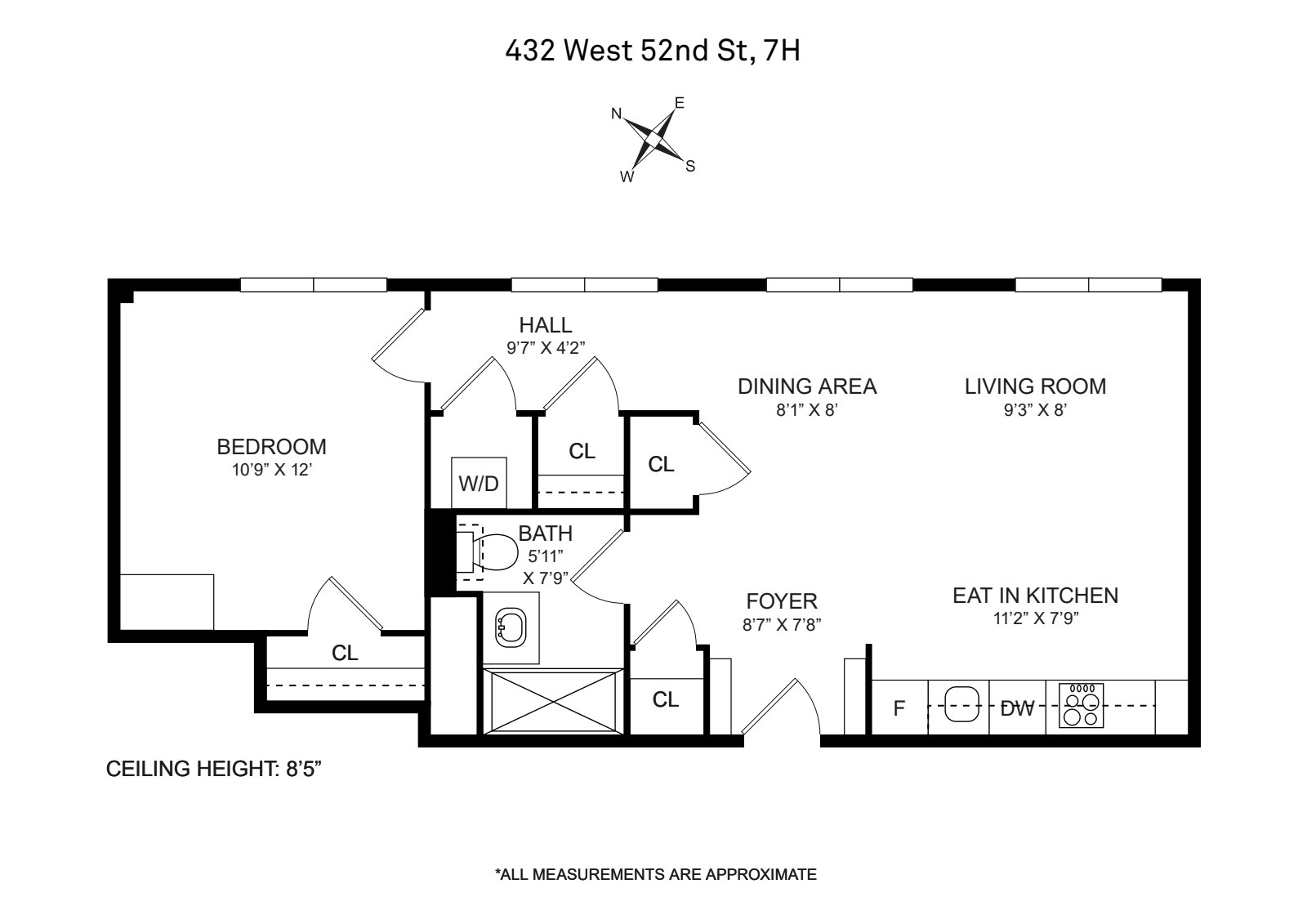 432 West 52nd Street Clinton New York NY 10019