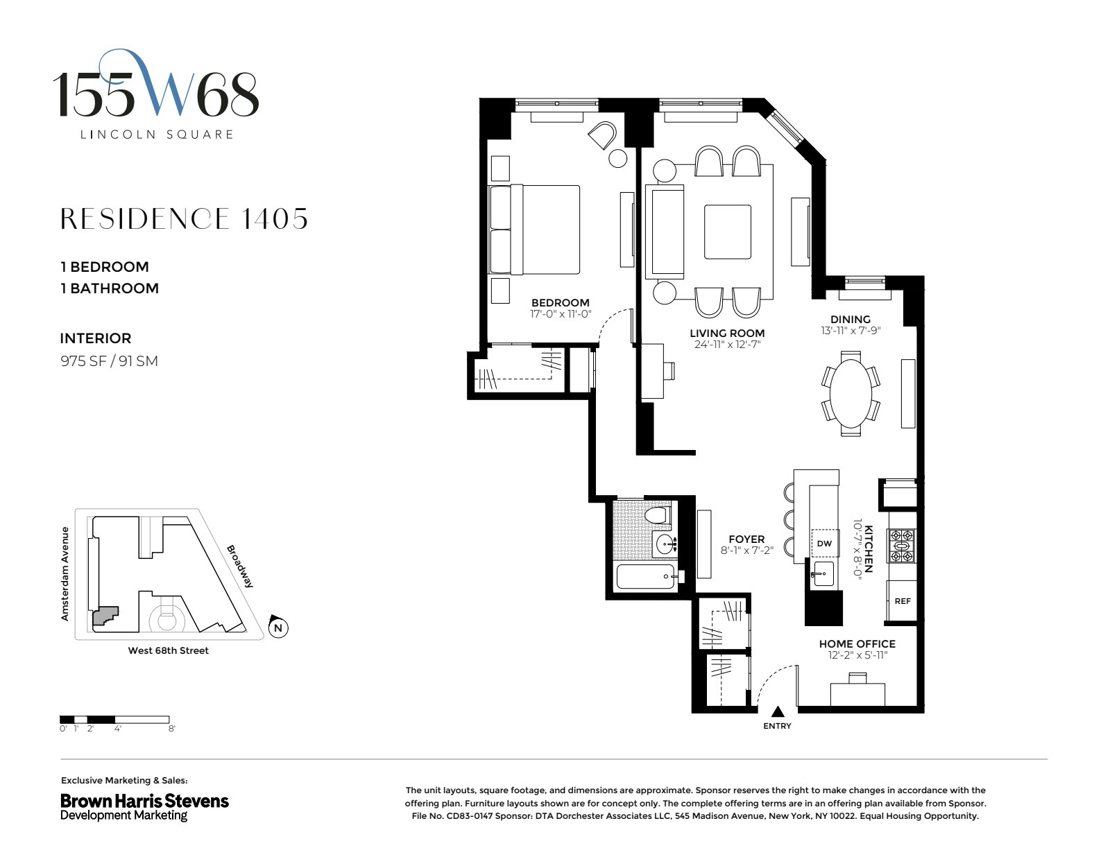 155 West 68th Street Lincoln Square New York NY 10023