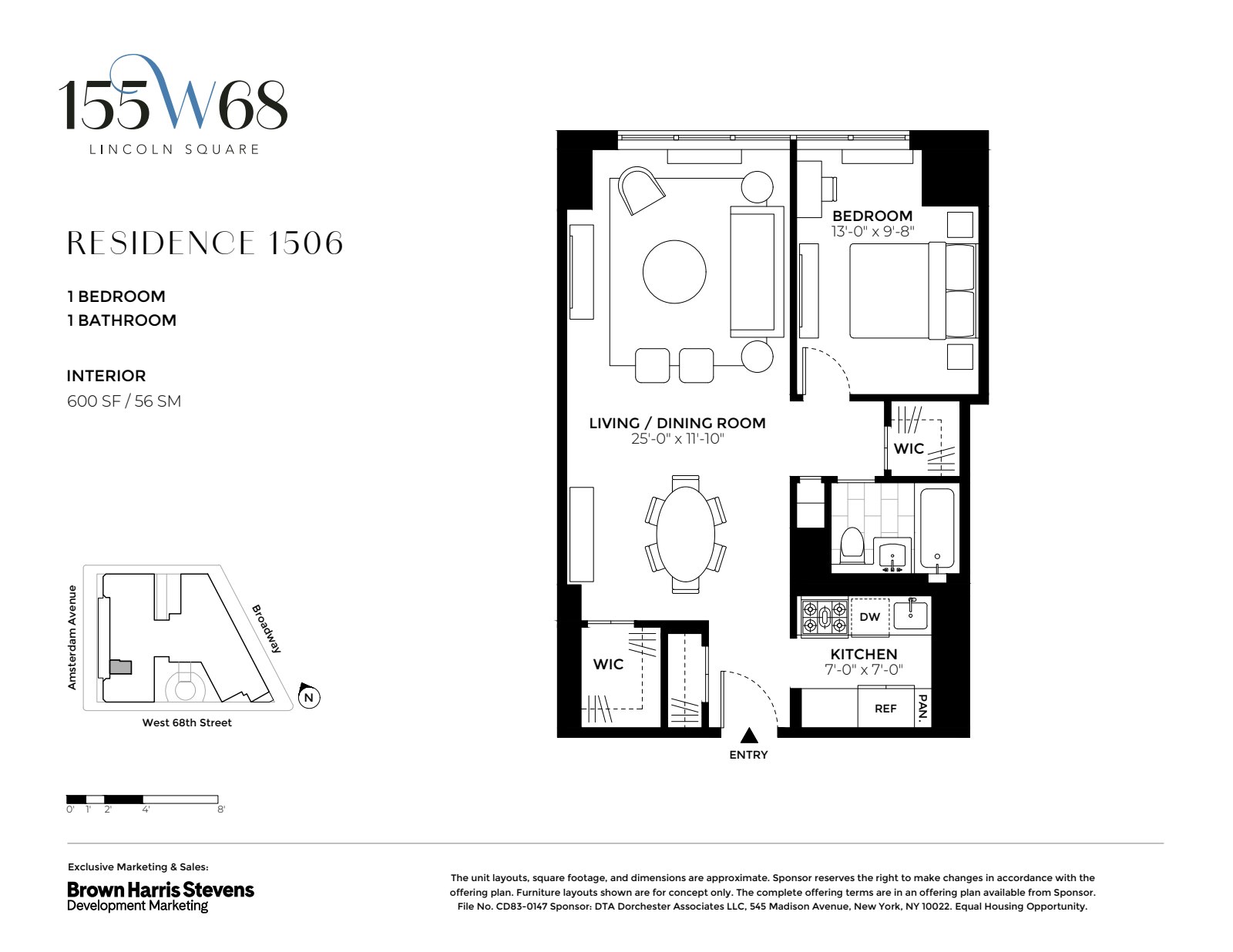 155 West 68th Street Lincoln Square New York NY 10023
