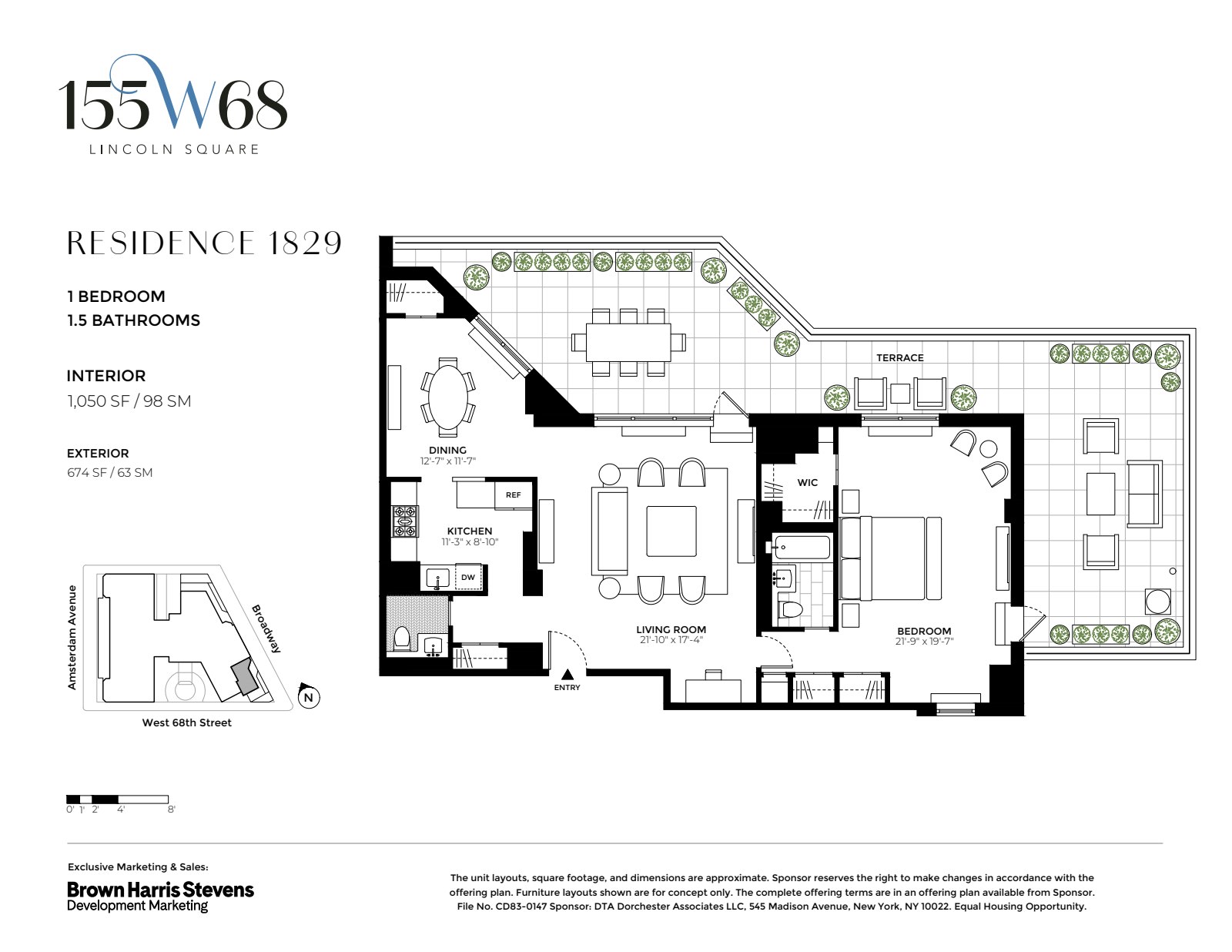 155 West 68th Street Lincoln Square New York NY 10023