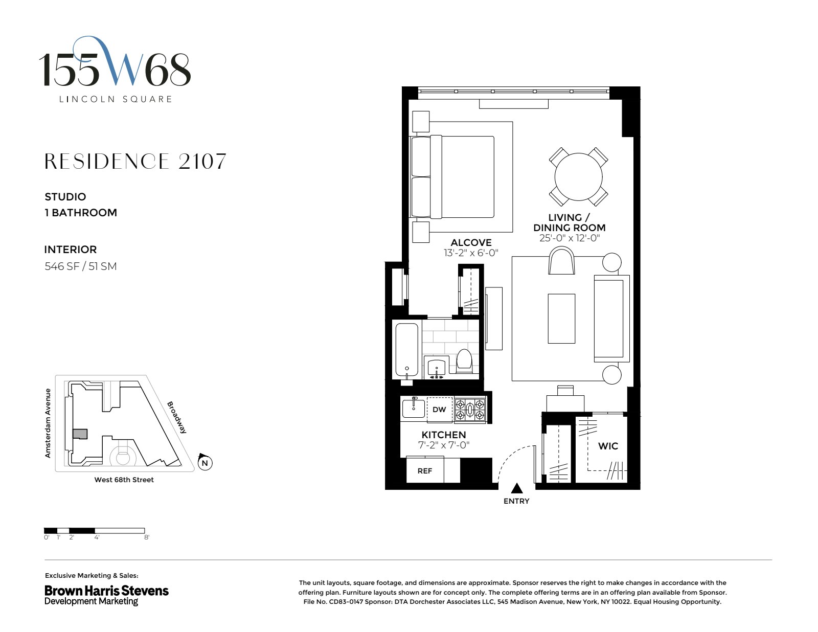 155 West 68th Street 2107 Lincoln Square New York NY 10023